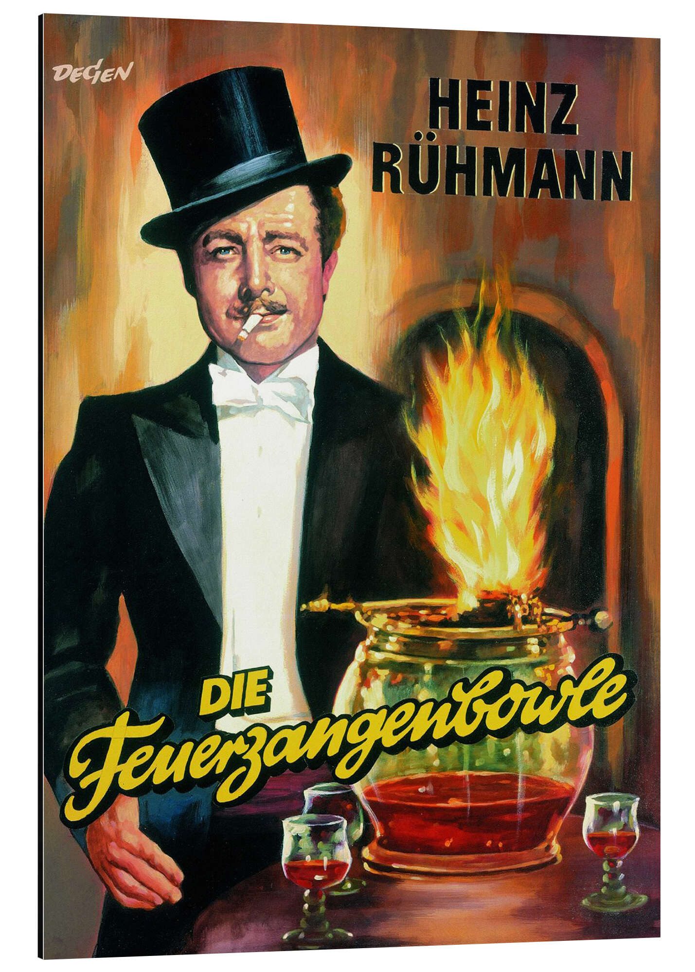 Alu-Dibond-Druck Vintage Entertainment Collection