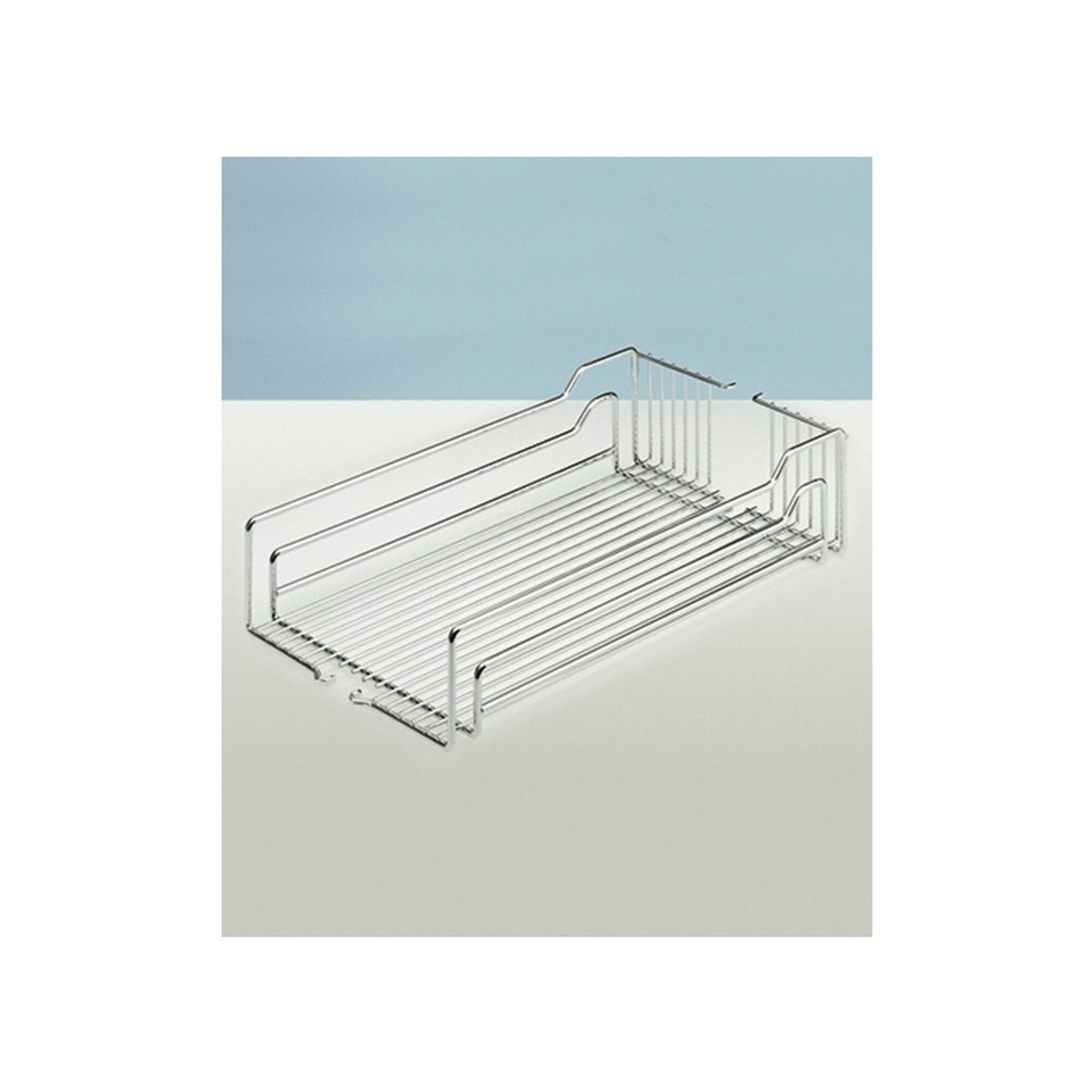 Hettich Teleskop-Vollauszug Hettich Hochschrank-Einhängekorb Dispensa 13910 mit 3-fach Reling KB 4