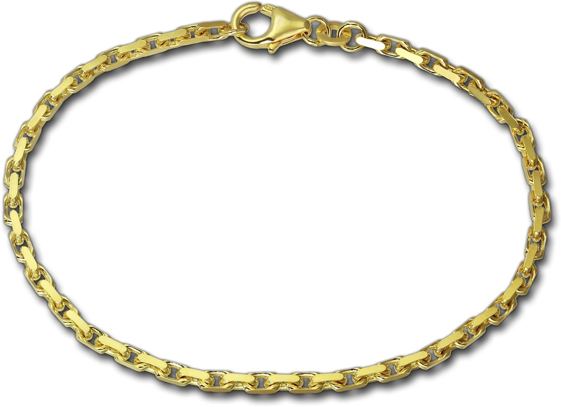 GoldDream Goldarmband GoldDream 8 Karat Armband 18,5cm 333er (Armband, Armband), Echtgold Armband (Anker) ca. 18,5cm, Echtgold, 333er Gelbgold
