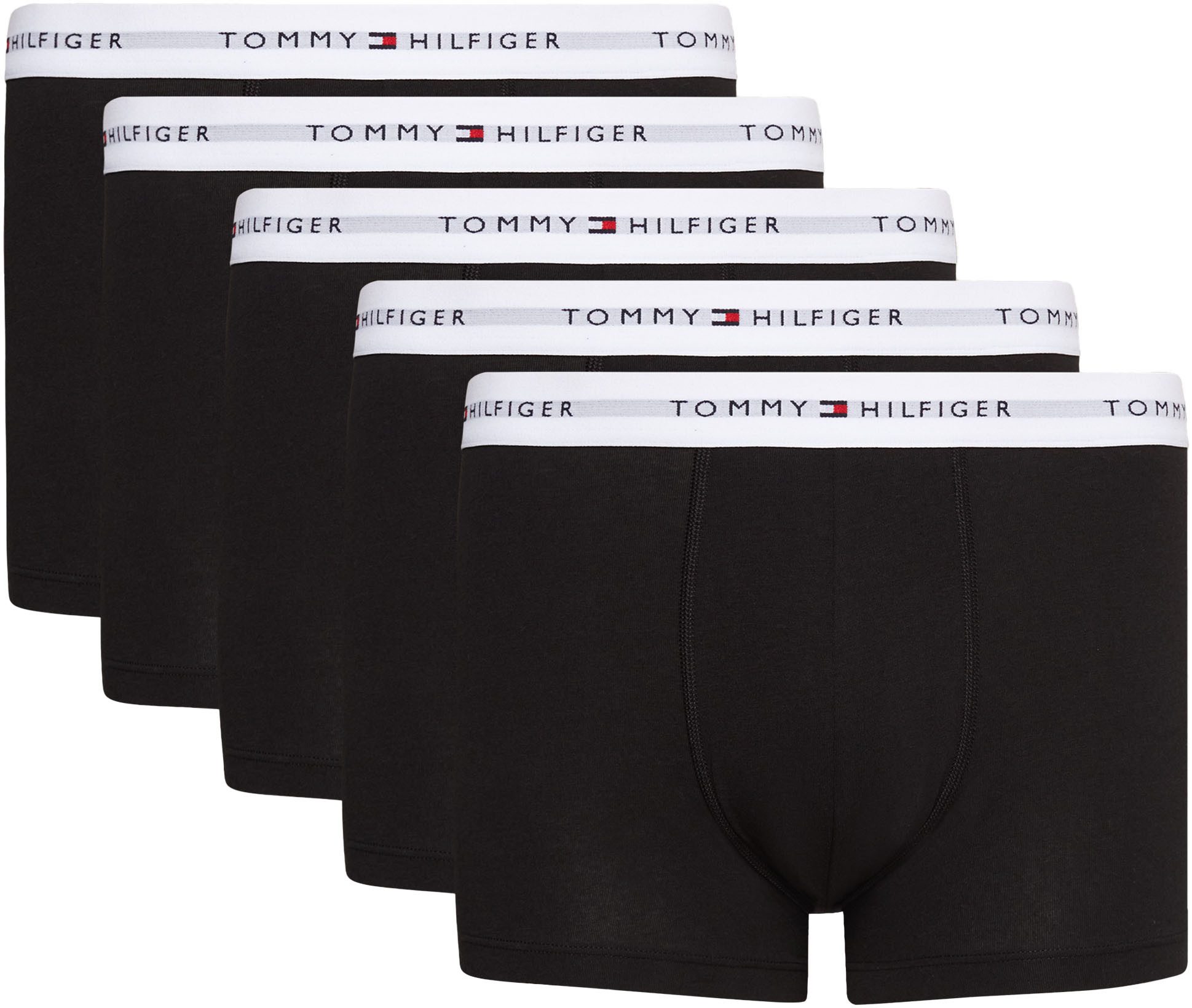 Tommy Hilfiger Underwear Boxer TRUNK 5 PACK (5-St) mit Logobund günstig online kaufen
