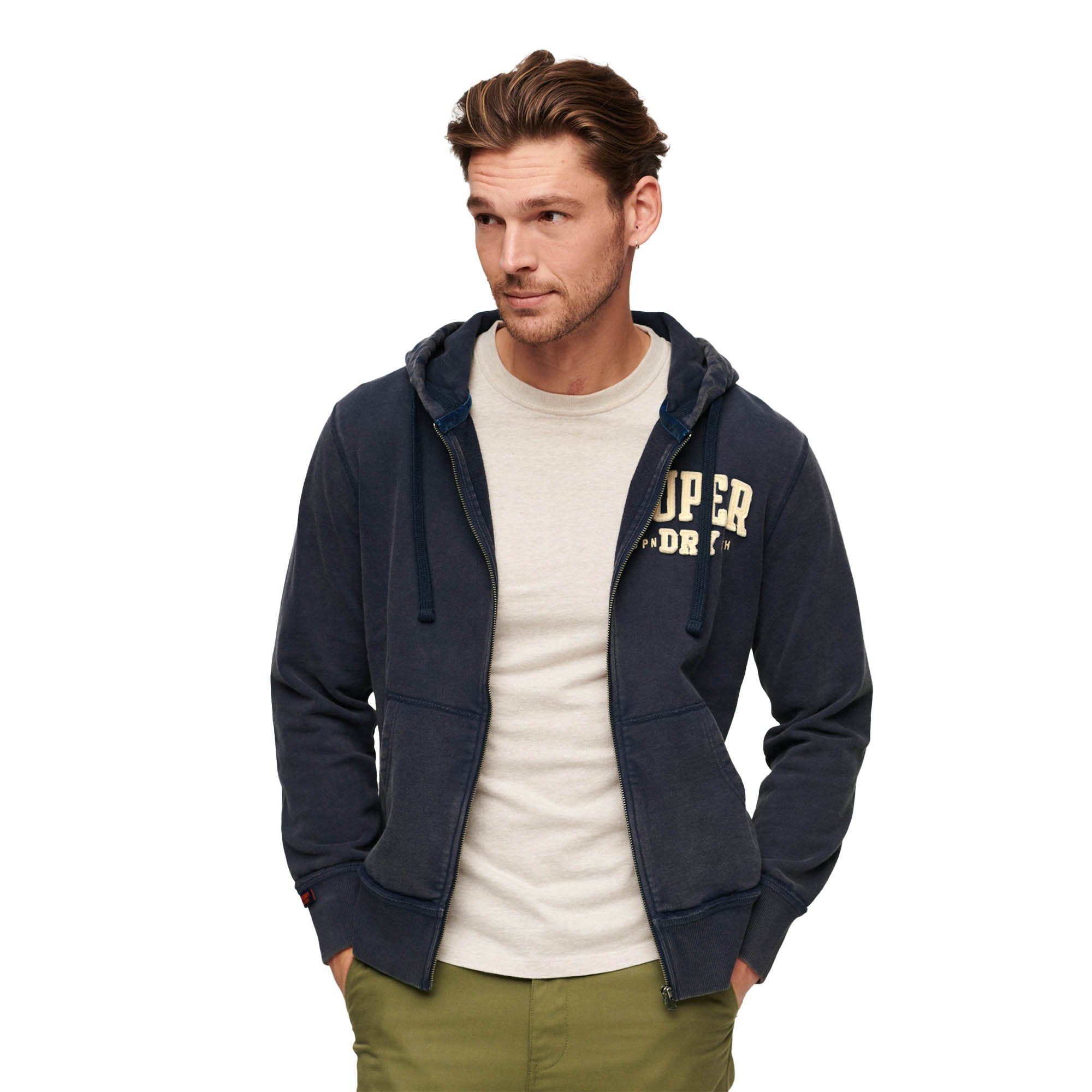 Superdry Sweatshirt Herren Sweatjacke Baumwolle günstig online kaufen