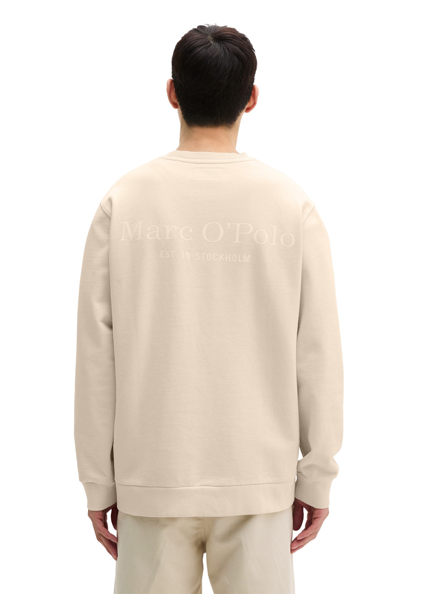 Marc O'Polo Sweatshirt mit Logoprint auf dem Rücken