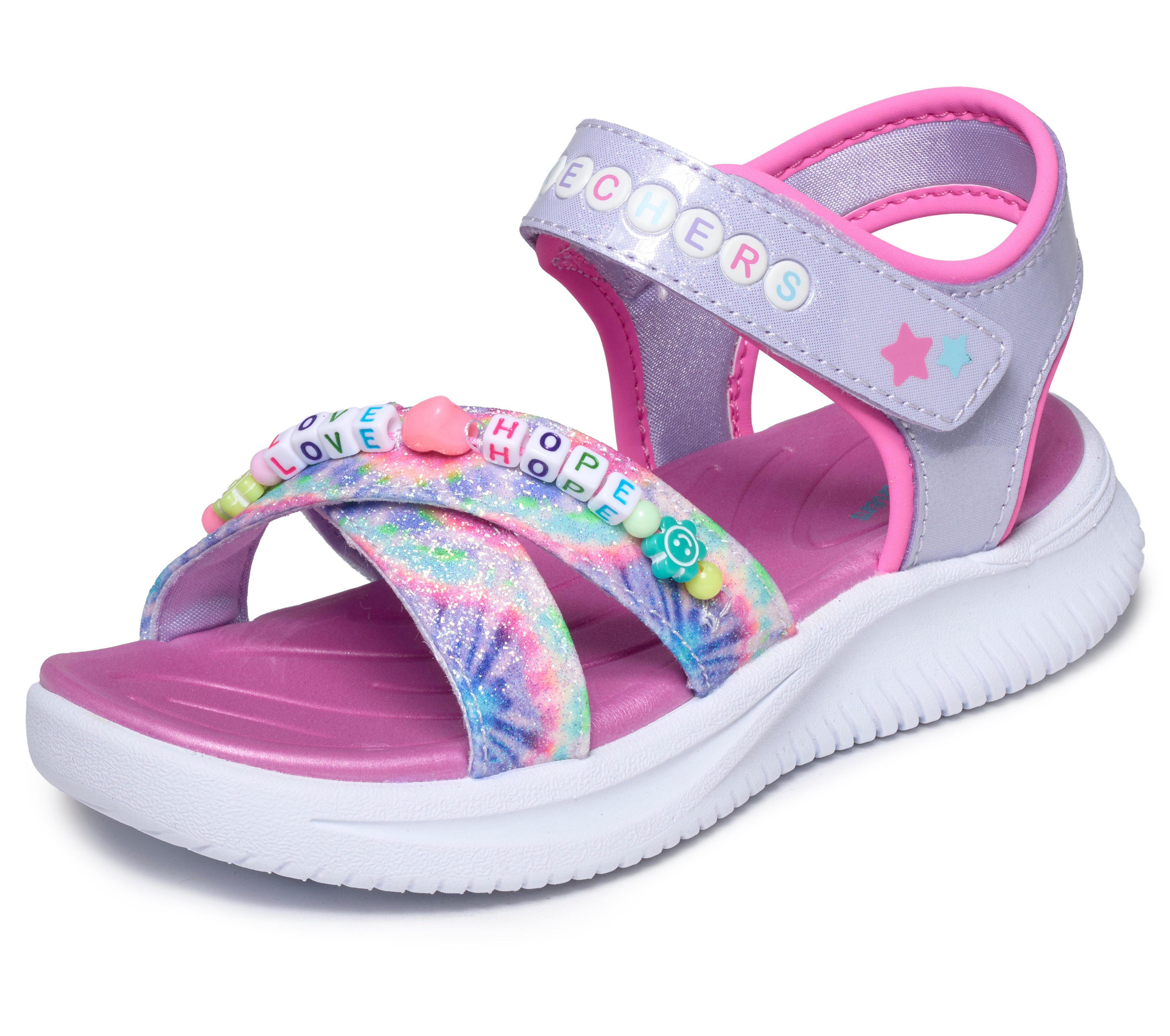 Skechers JUMPSTERS SANDAL Sandale Sommerschuh mit Klettverschluss, Größenschablone zum Download
