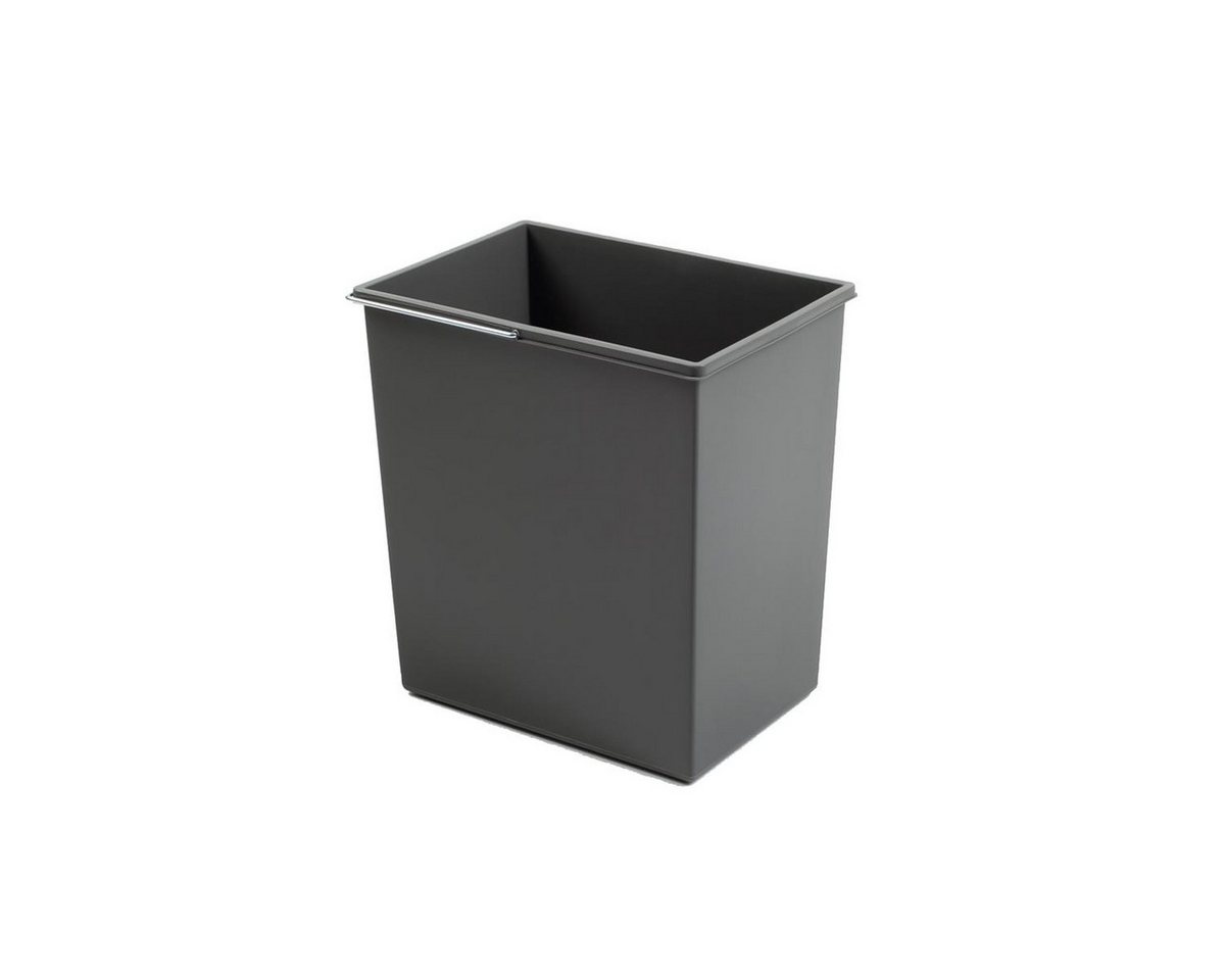 Hailo Einbaumülleimer Hailo Inneneimer 1220969 grau 20 L 316 x 226 x 350 mm mit Henkel