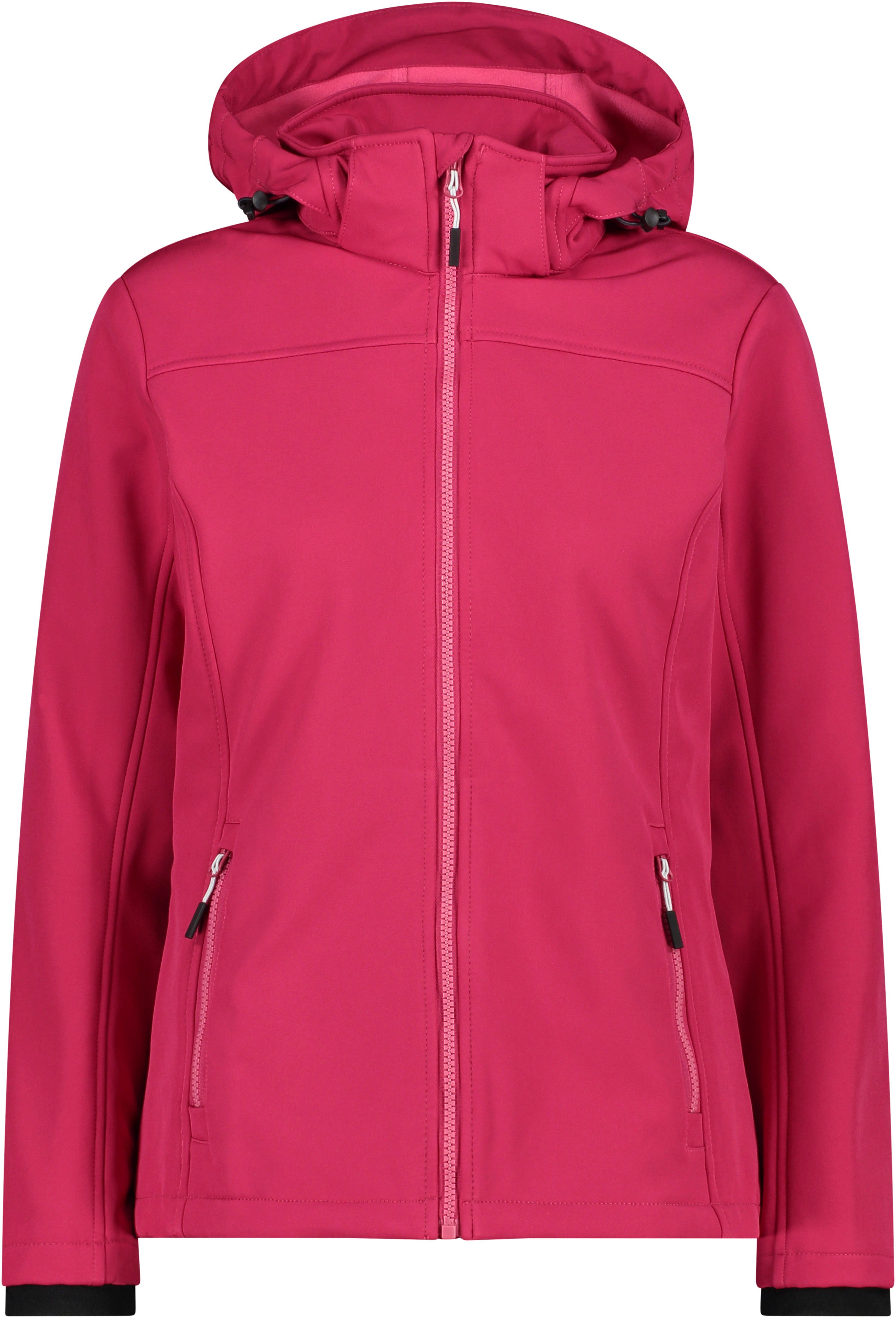 magenta Atmungsaktiv trocknend Schnell & Wärmend Softshelljacke & CMP