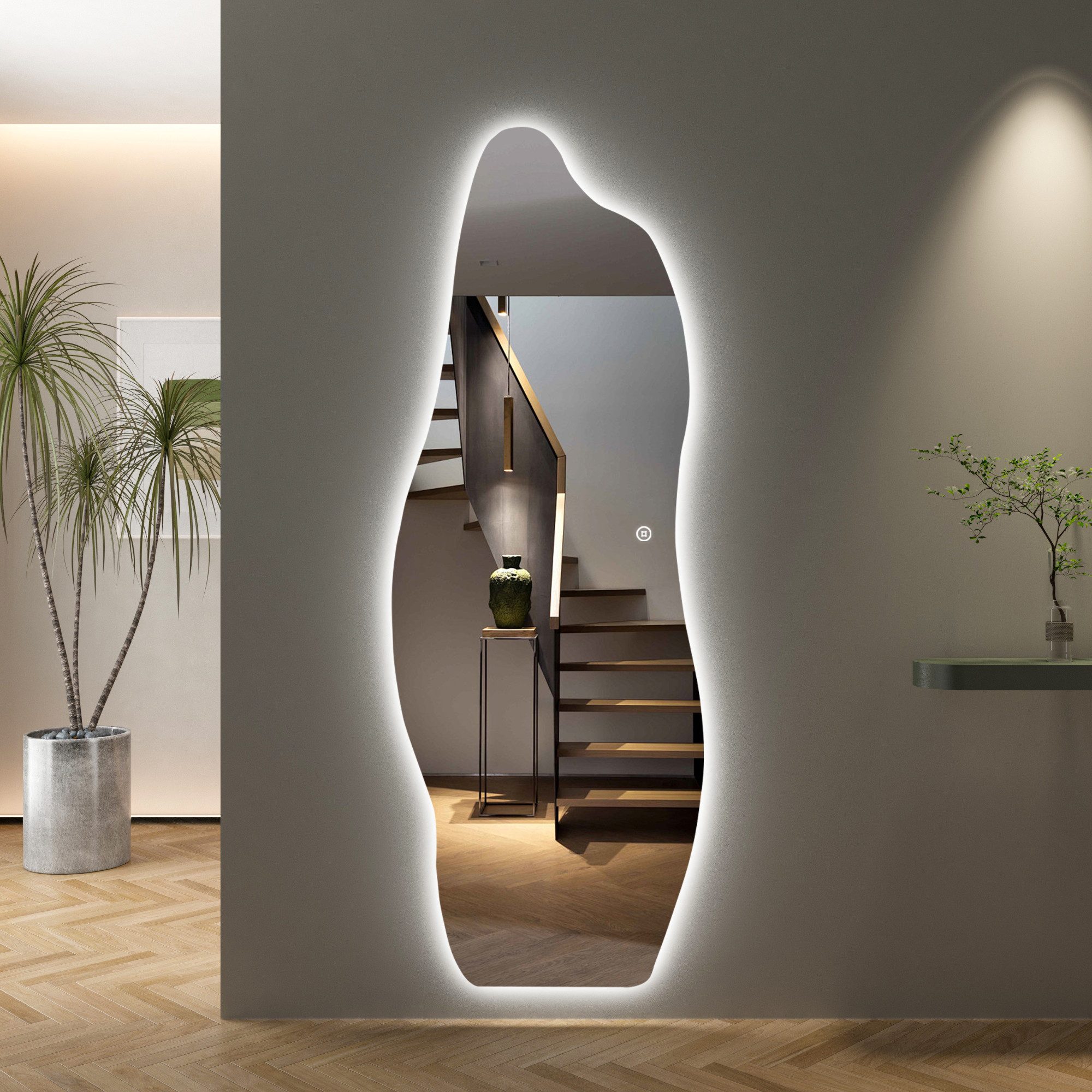 WDWRITTI Ganzkörperspiegel Led 165x60 165x50 150x50 günstig online kaufen