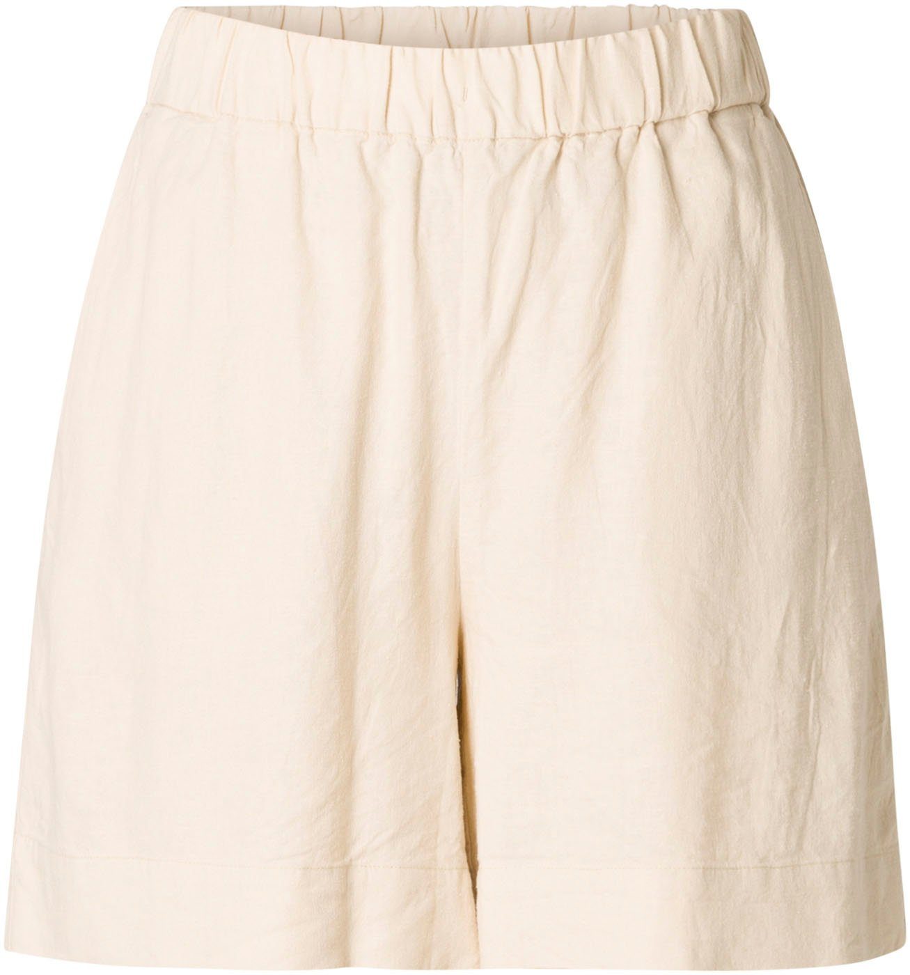 Base Level Shorts Sommerhose im Leinenmix