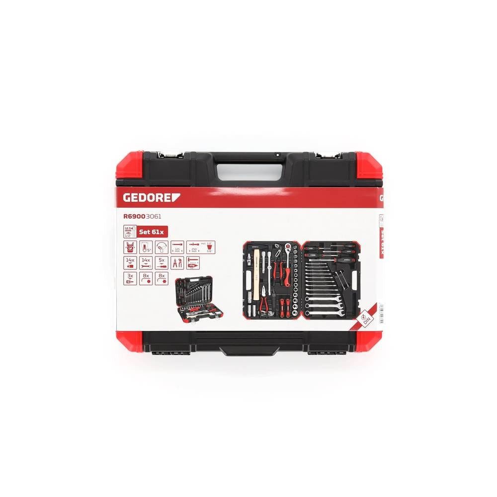 Gedore Red Ringschlüssel Ringmaulschlüssel-Satz SW 6 - 32 mm, 21-teilig 3300991