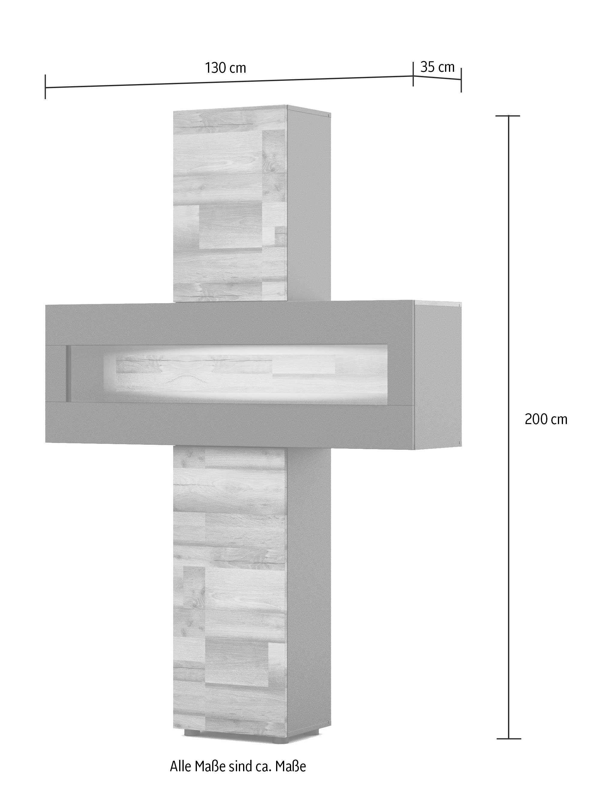 COTTA Vitrine Luciano Spezielle Form