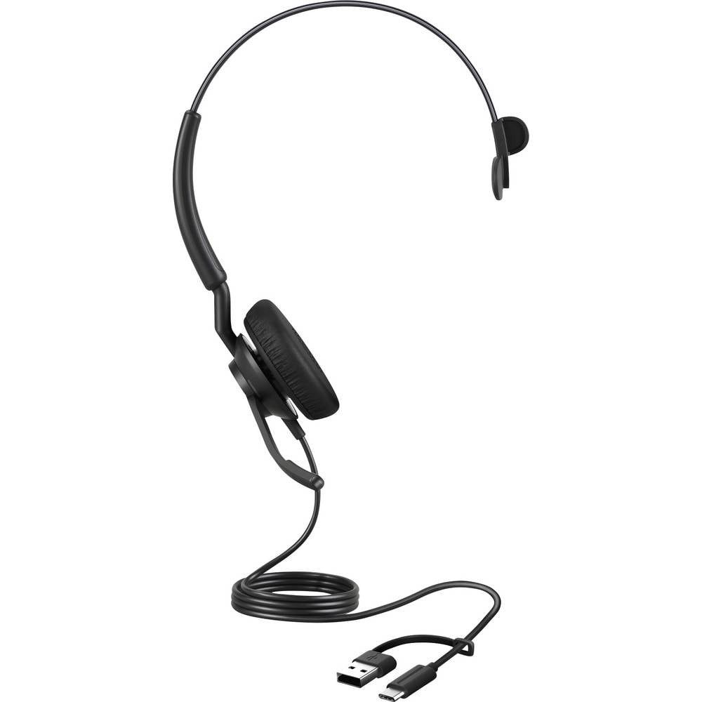 Headset, Inline Link, Mono, USB-C/A, Kopfhörer