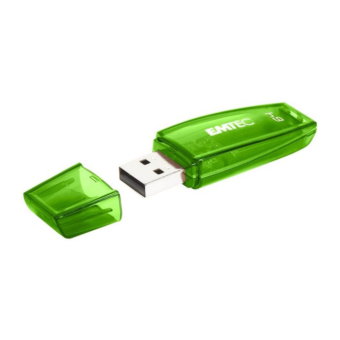 EMTEC USB-Stick 64GB C410 Green 2.0 USB 2.0 Speicherkarte
