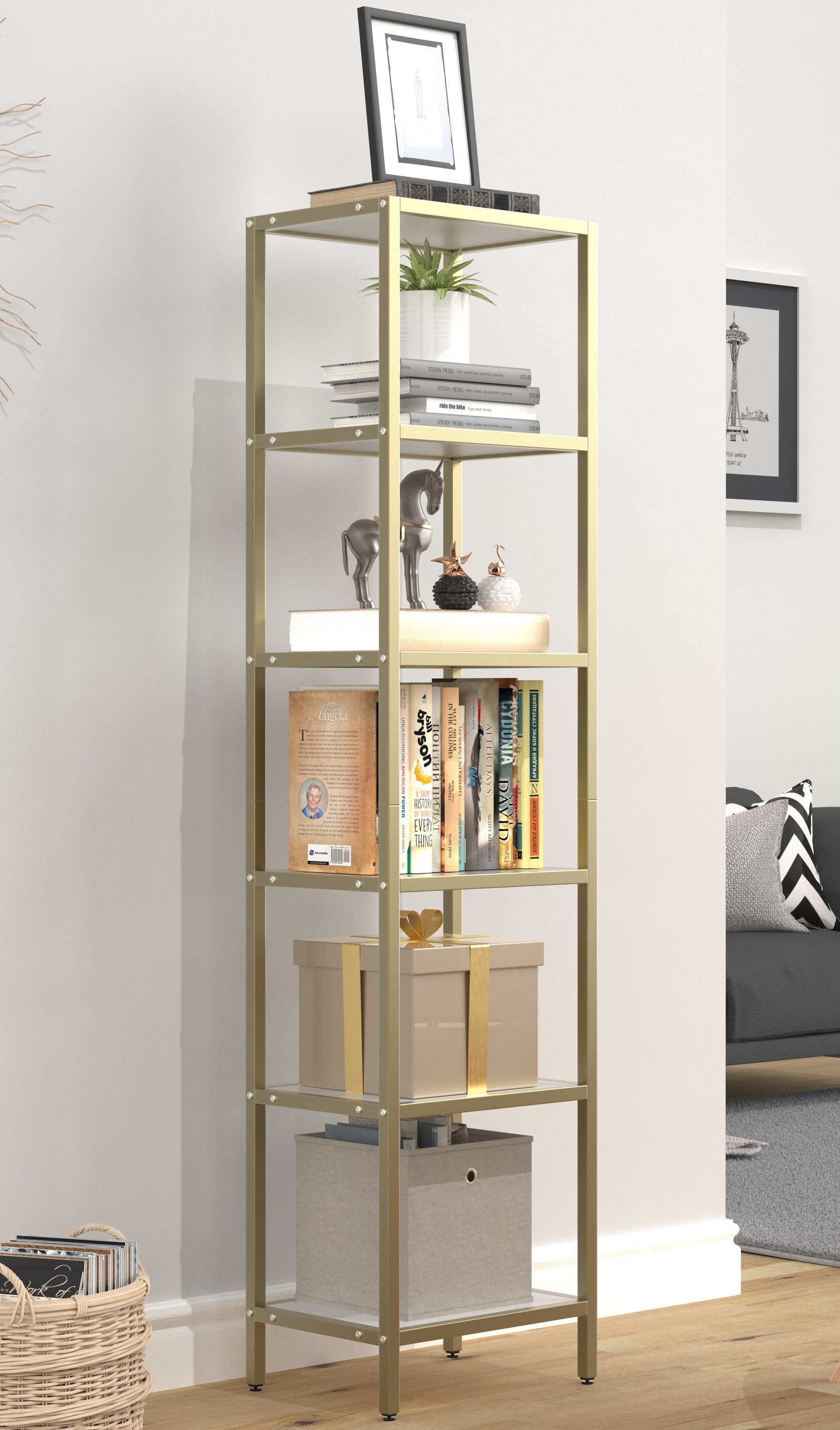 VCM Standvitrine Metall Stand Vitrine Regal günstig online kaufen