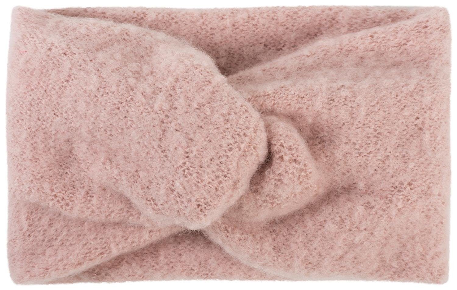 styleBREAKER Stirnband Weiches Feinstrick Stirnband mit Twist Knoten (1-St)