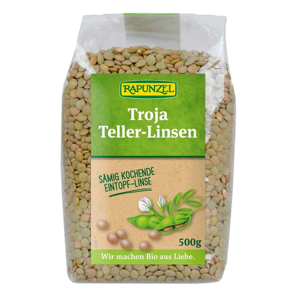 Rapunzel Hülsenfrüchte Troja Linsen 500g