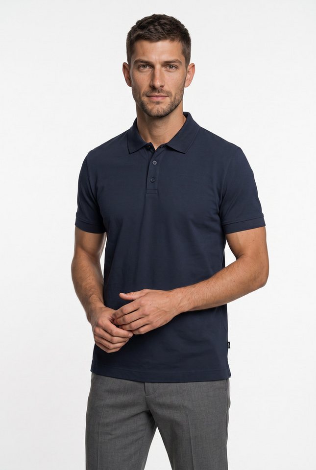 JOOP! Poloshirt Roberto mit feiner Struktur