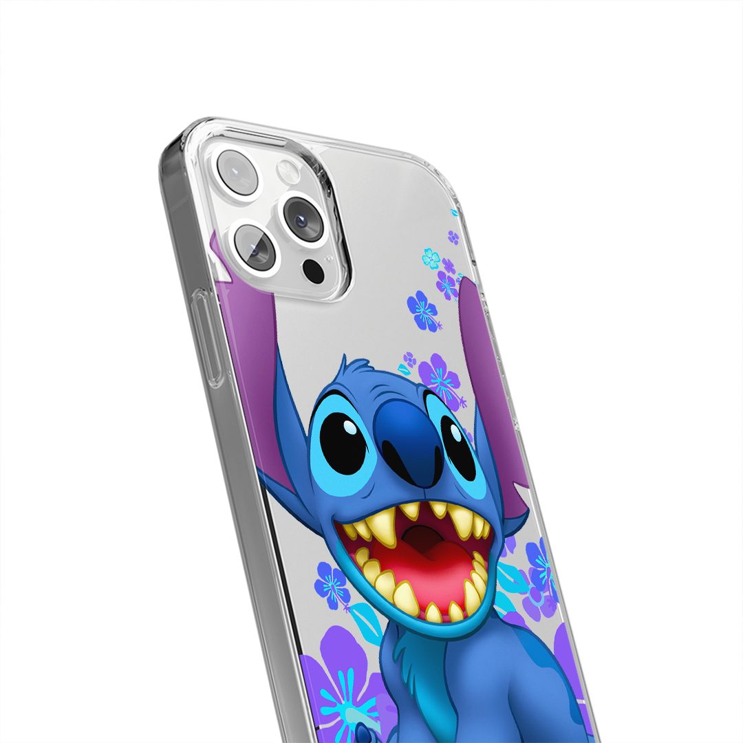 Disney Handyhülle Bumper Stitch Disney Partial Print Transparent