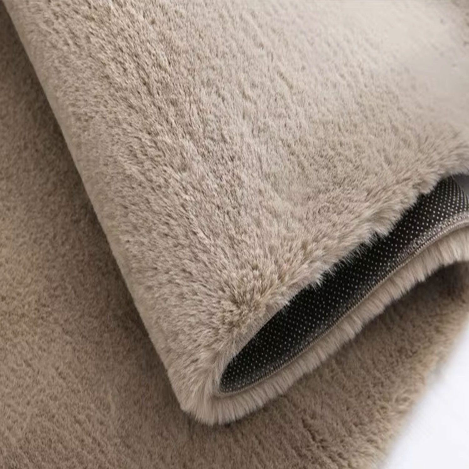 Vimoda Hochflor-Teppich Softy,hochwertiger Fellteppich Wohnzimmer, Rund, Hö günstig online kaufen