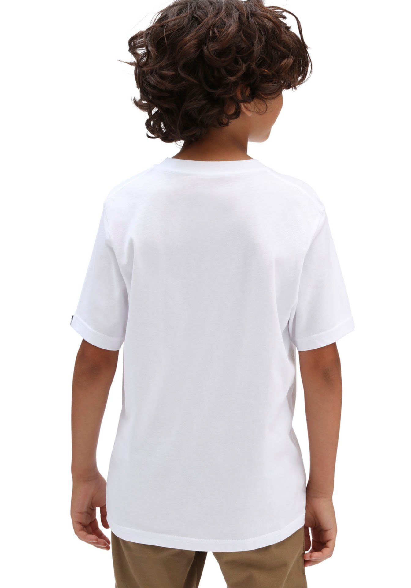 CHEST BOYS Vans TEE T-Shirt white LEFT BY