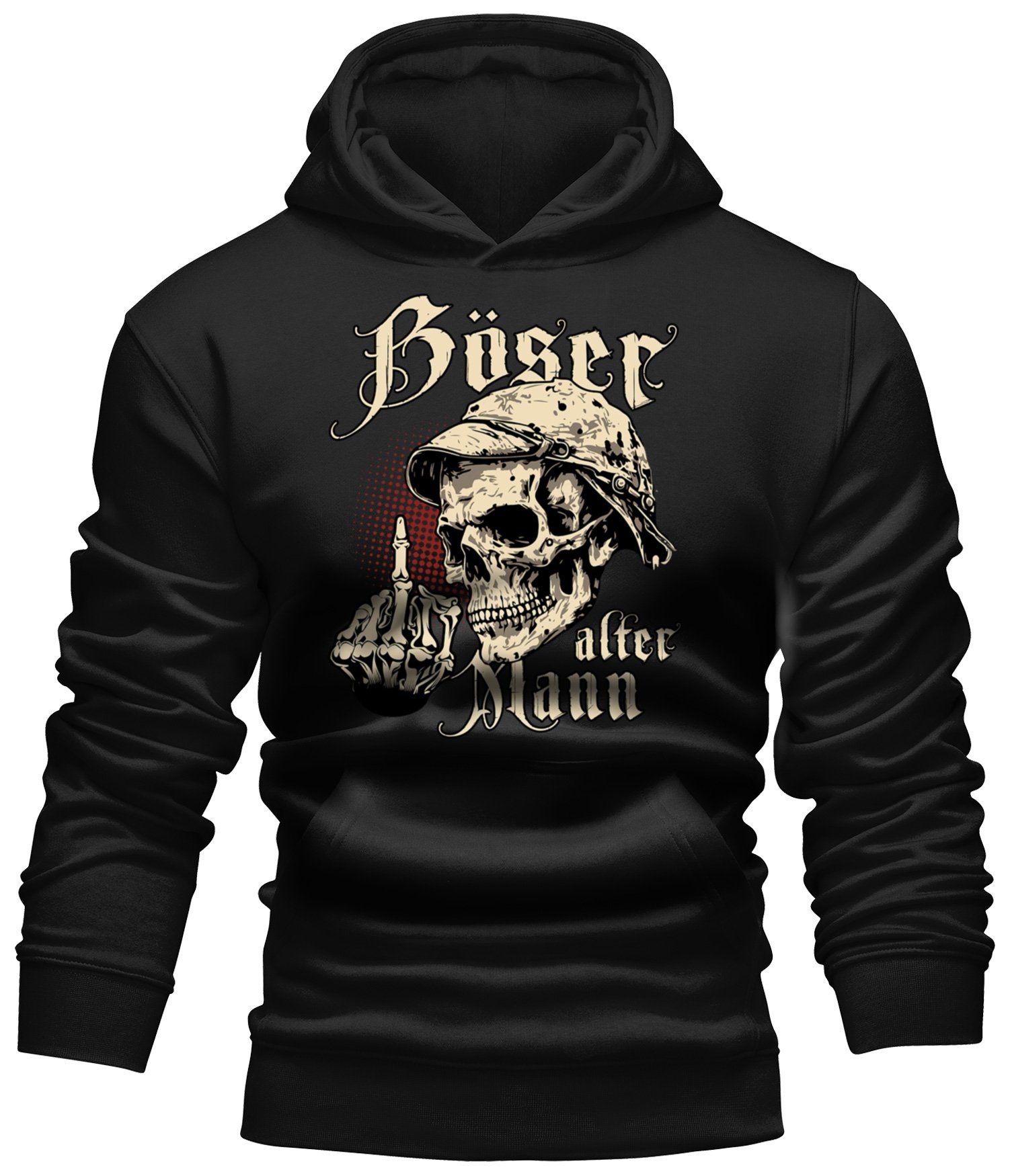 LOBO NEGRO® Kapuzensweatshirt Hoodie für den günstig online kaufen