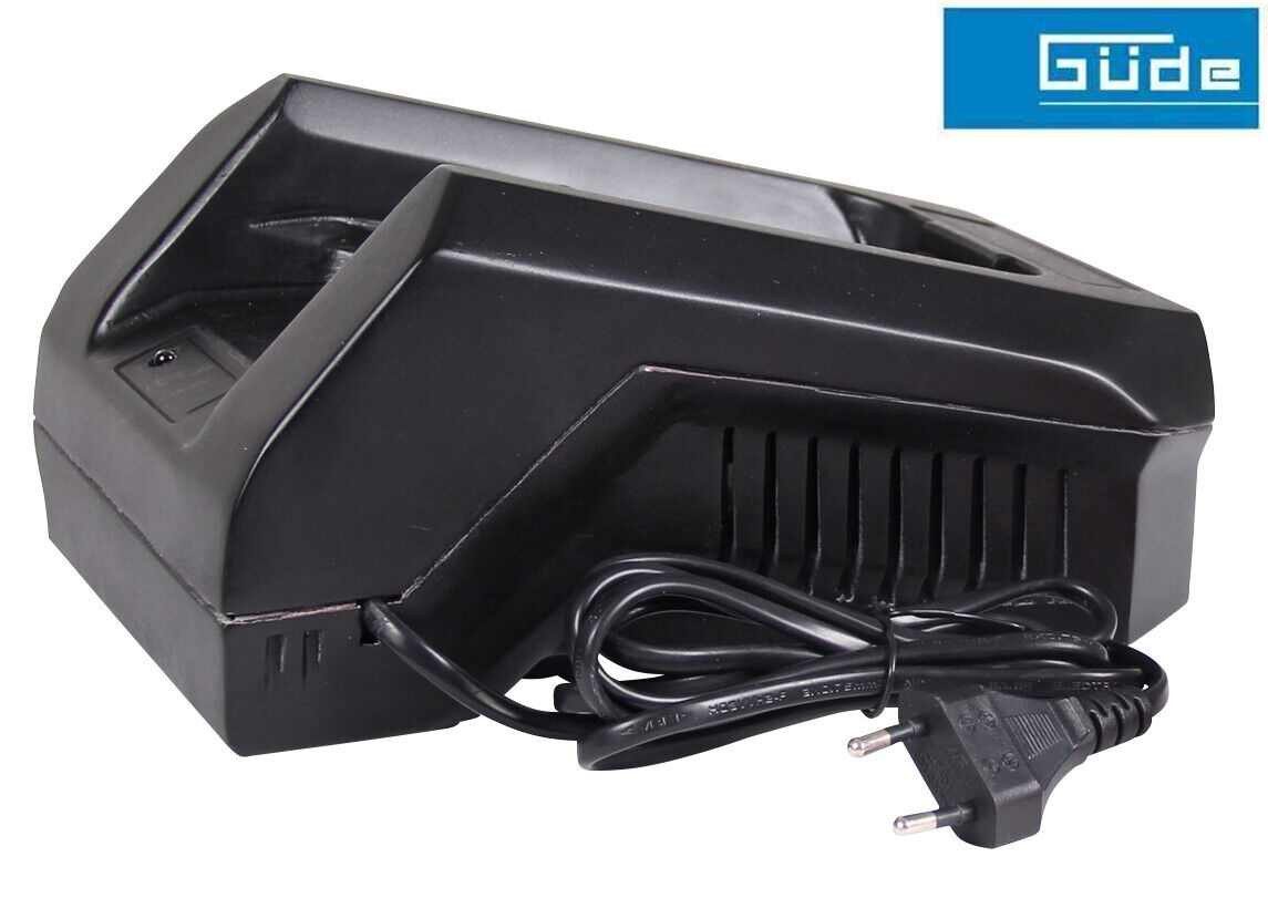 Güde Ersatzladegerät Schnellladegerät Ladegerät 3A 40V für Güde 40V System Zusatz-Akku