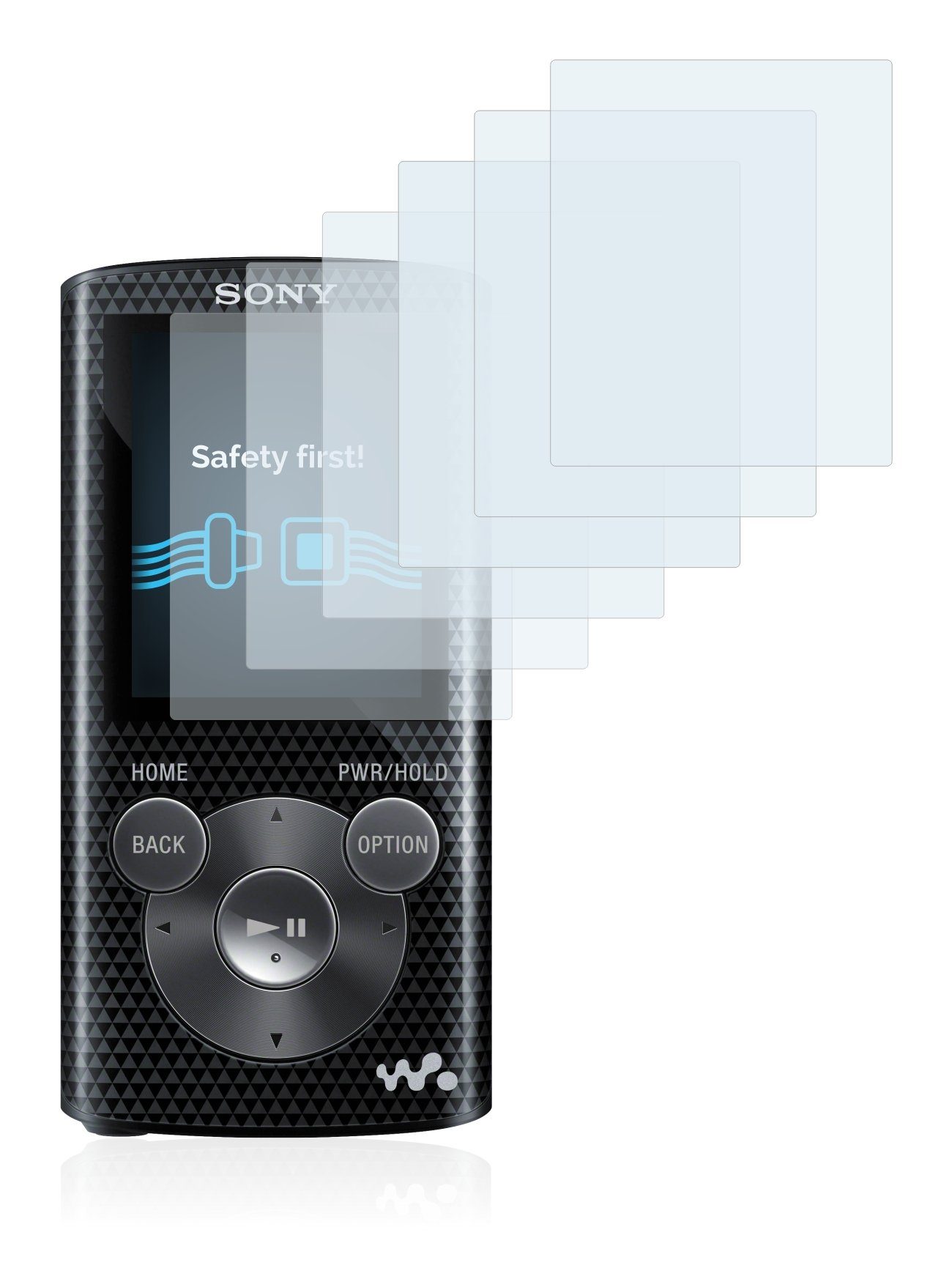 Savvies »für Sony Walkman NWZ-E384« für Sony Walkman NWZ-E384,  Displayschutzfolie, 6 Stück, Folie Schutzfolie klar online kaufen | OTTO
