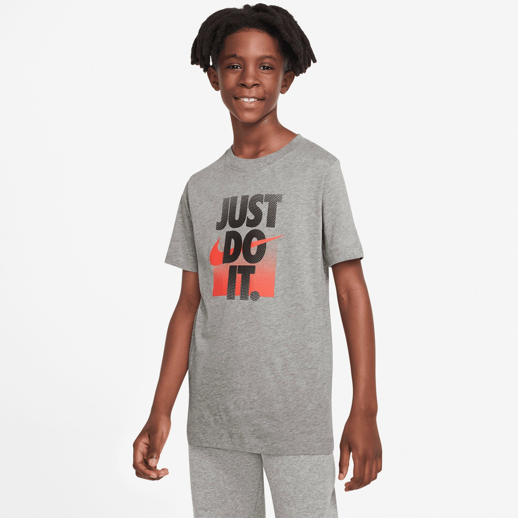 Vertrauenswürdiges Traditionsunternehmen Nike Sportswear T-Shirt Big Kids' T-Shirt grau