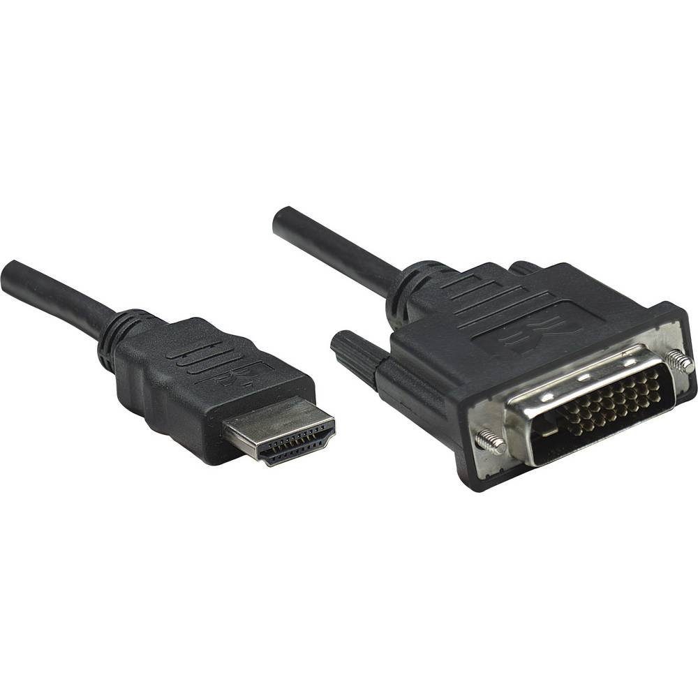 HDMI auf DVI-Kabel HDMI-Stecker auf DVI-D 24+1 HDMI-Kabel