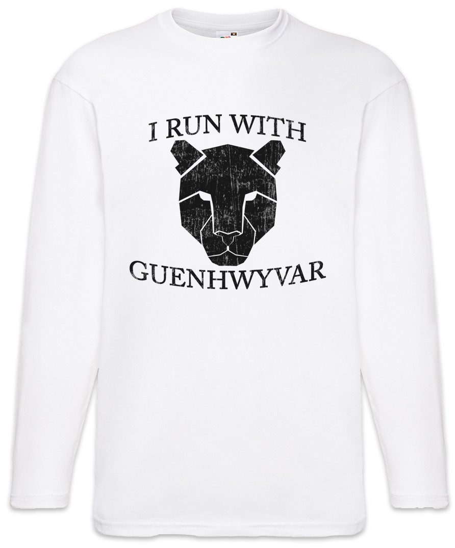 Langarmshirt I Run With Guenhwyvar Langarm T-Shirt The Legend Drow Drizzt Dark Elf