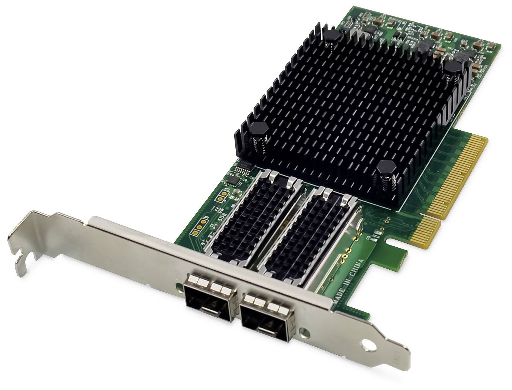 DIGITUS Netzwerkkarte SFP28 Dual-Port 25G PCIe Netzwerk-Adapter