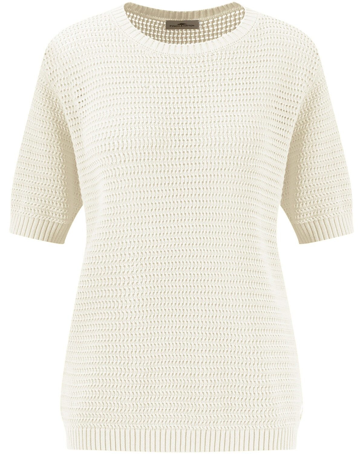 FYNCH-HATTON Strickpullover Halbarm-Pullover günstig online kaufen