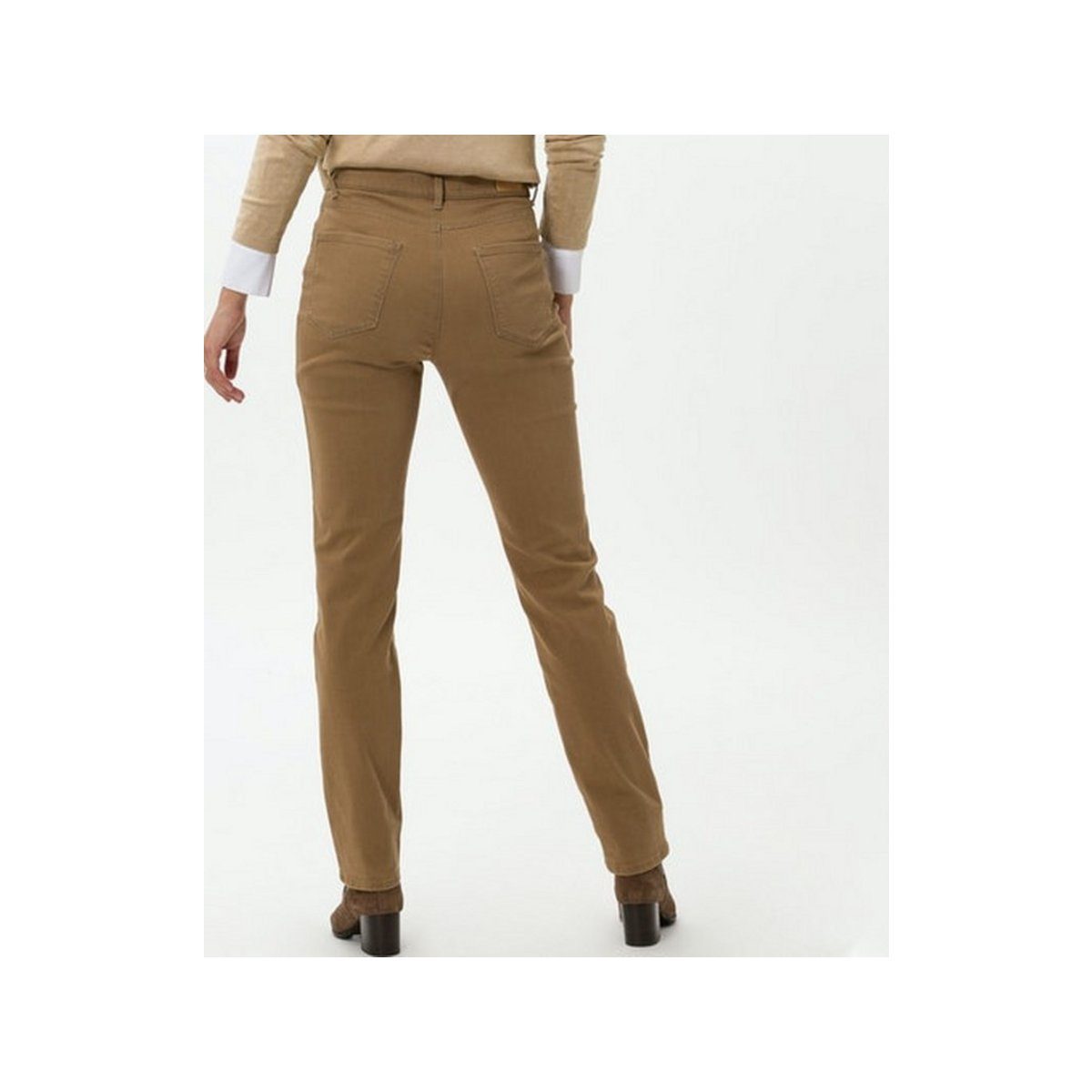 (1-tlg) dunkel-braun 5-Pocket-Jeans Brax