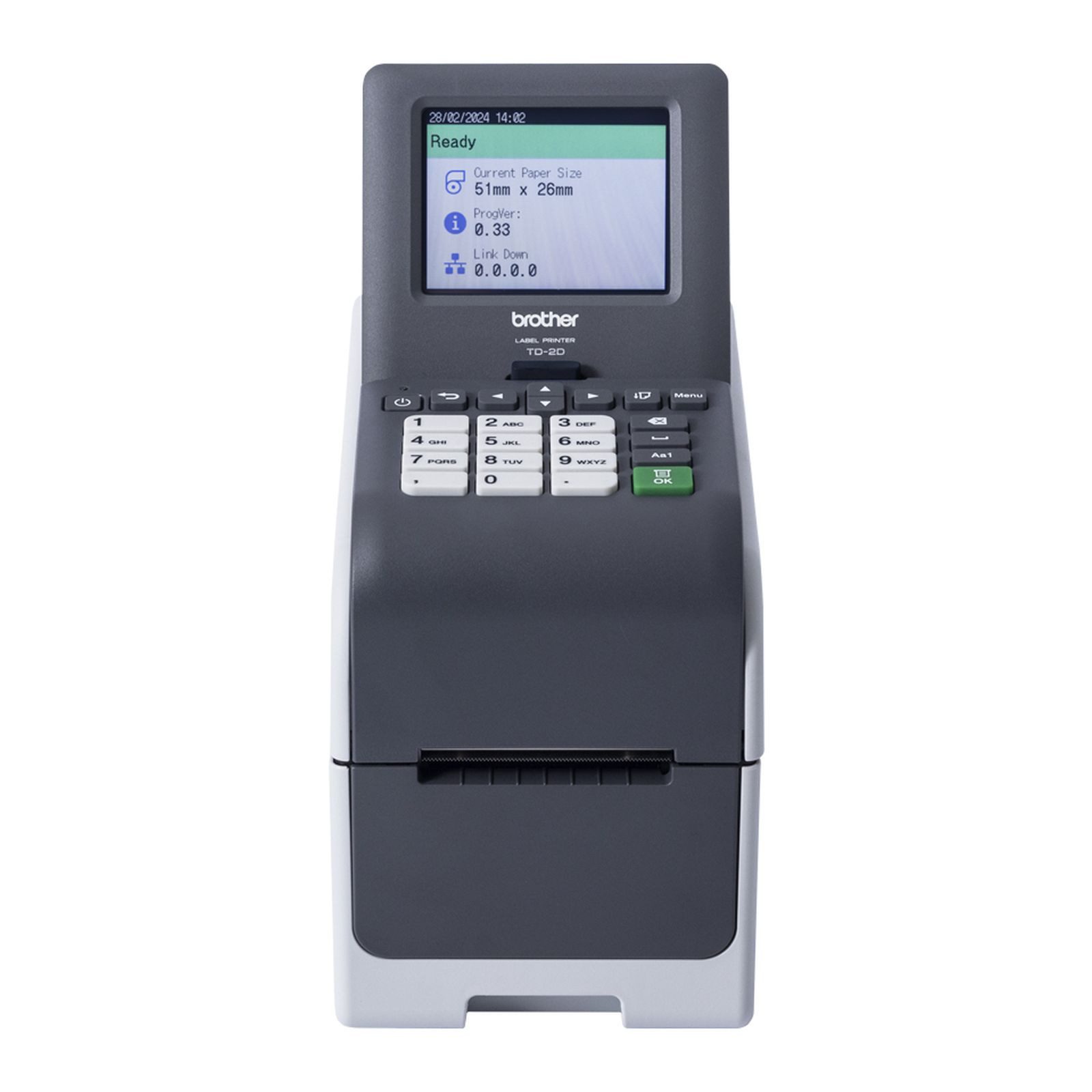 Brother TD-2320DSA300 - Etiketten-/Belegdrucker - s/w - Thermodirekt - Rolle (Laserdrucker