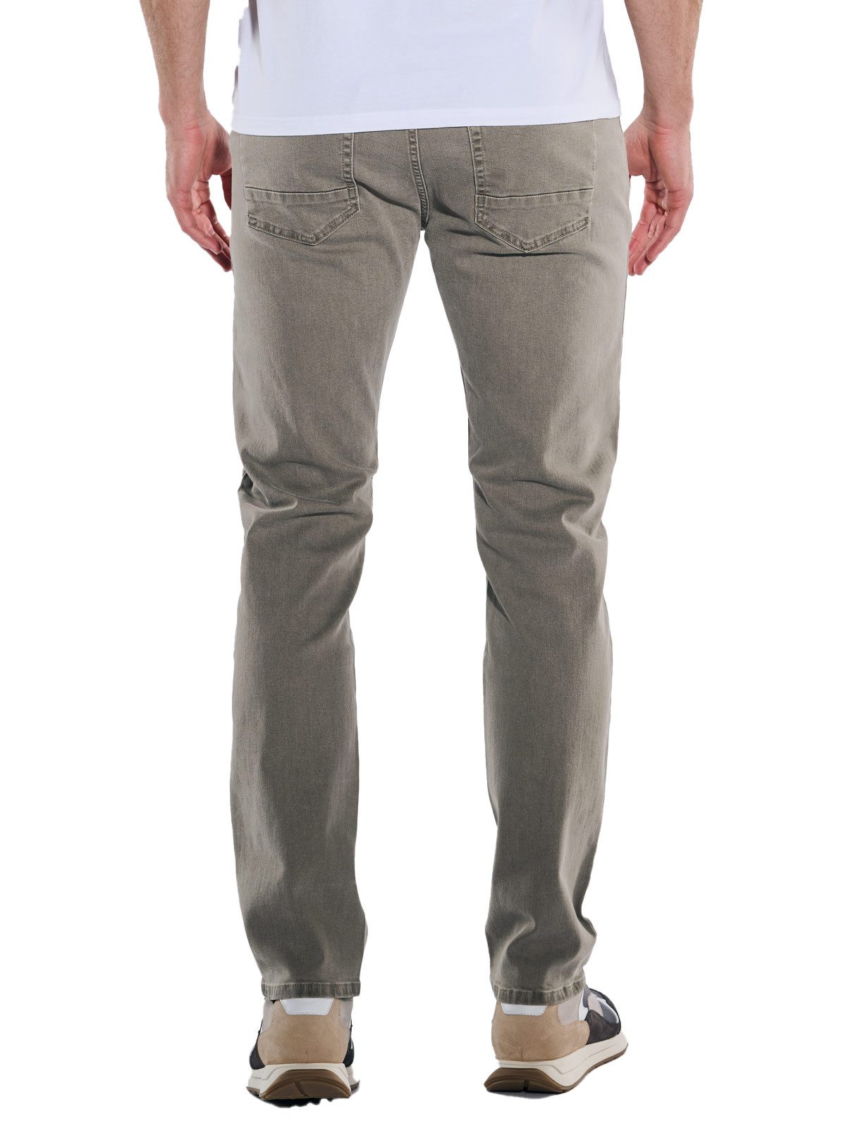 emilio adani Stretch-Jeans emilio adani Herren Jeans slim fit, Hellbraun günstig online kaufen