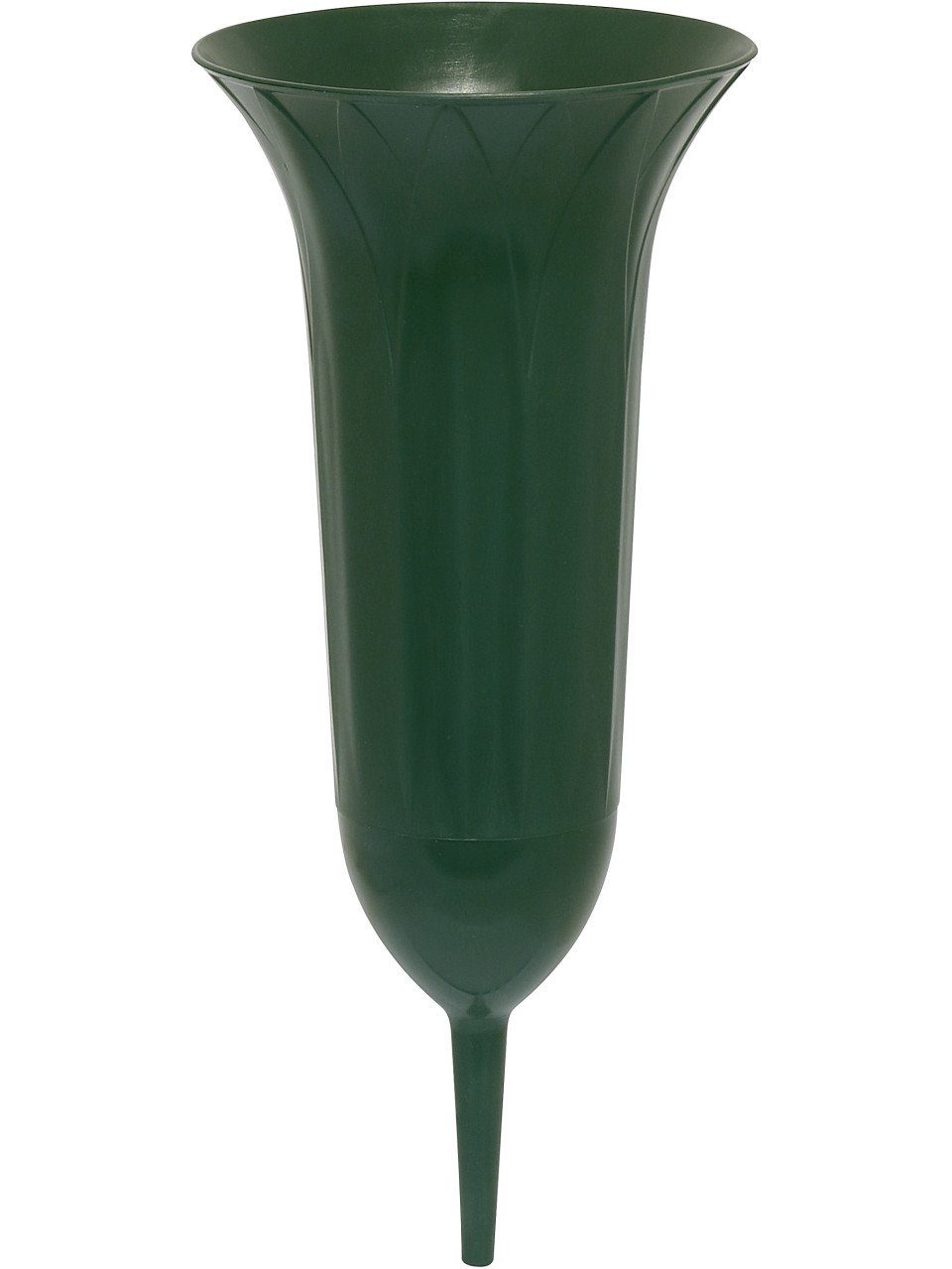 Geli Grabkerze Geli Grabvase Ø 11 cm dunkelgrün günstig online kaufen