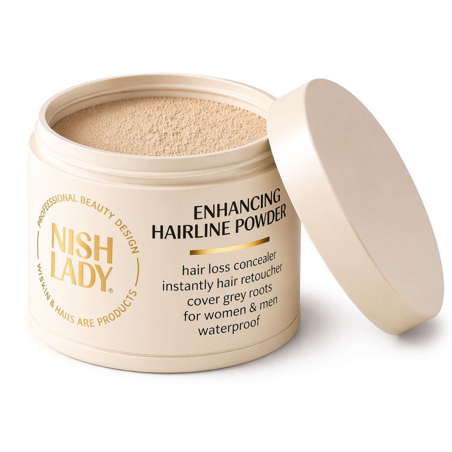 Nishlady Haaransatz-Farbpuder Nishlady Haaransatz-Puder 10 g – 4 Farben