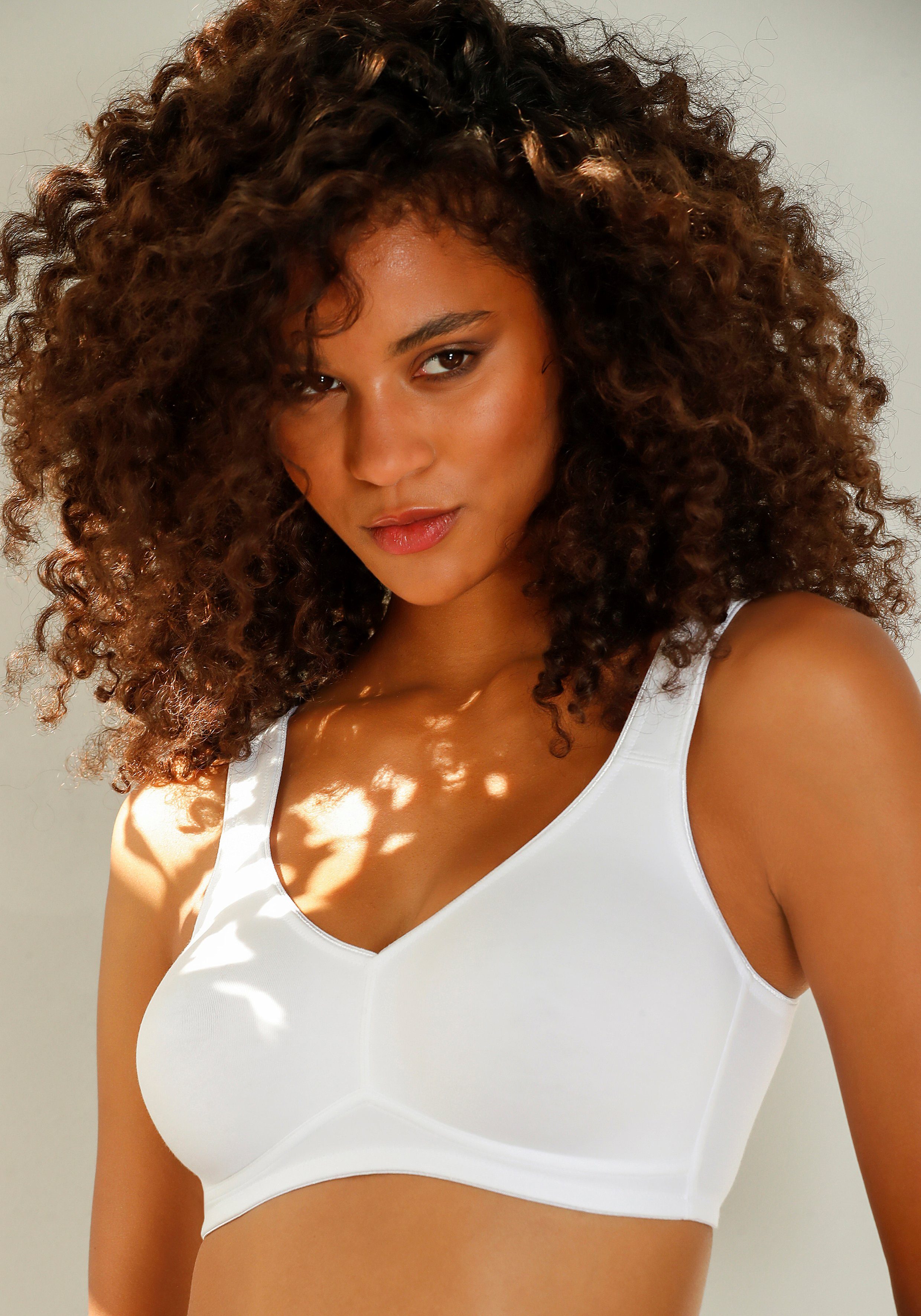 petite fleur Soft-BH (Packung, 2 Stück) ohne Bügel, Baumwolle