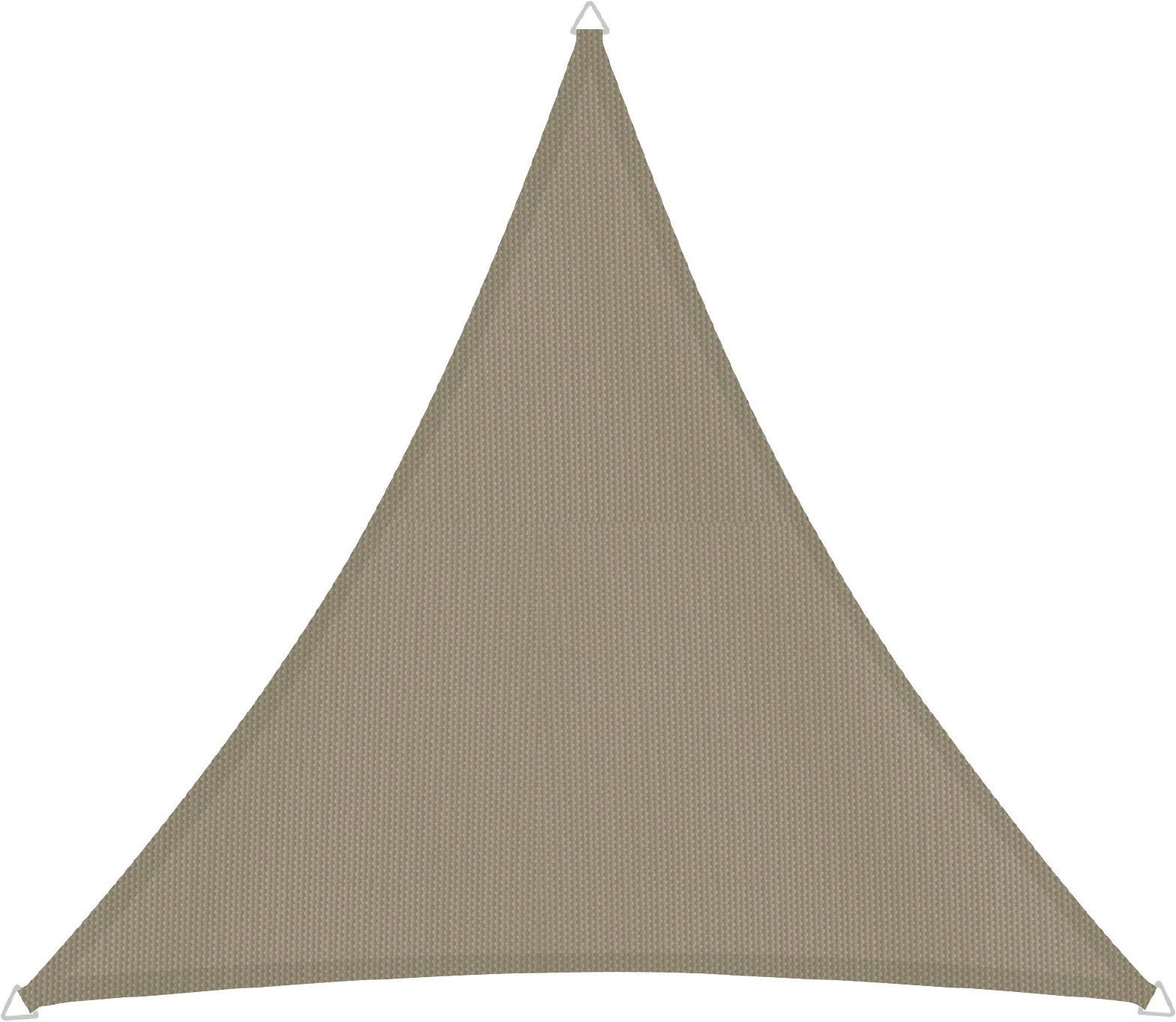 Windhager Sonnensegel Cannes, Dreiecksegel zur Beschattung von Garten, Terrasse, Balkon, (1-tlg), Sonnenschutz 4 x 4 x 4 m, erhältlich in anthrazit, grau oder taupe