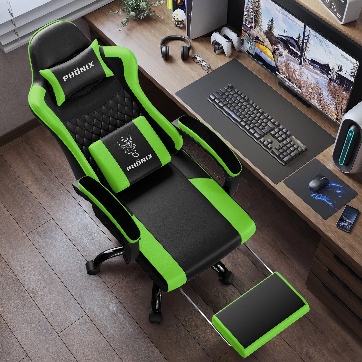 Adormii Gaming-Stuhl Gaming Stuhl ergonomisch Gaming Chair Bürostuhl verste günstig online kaufen