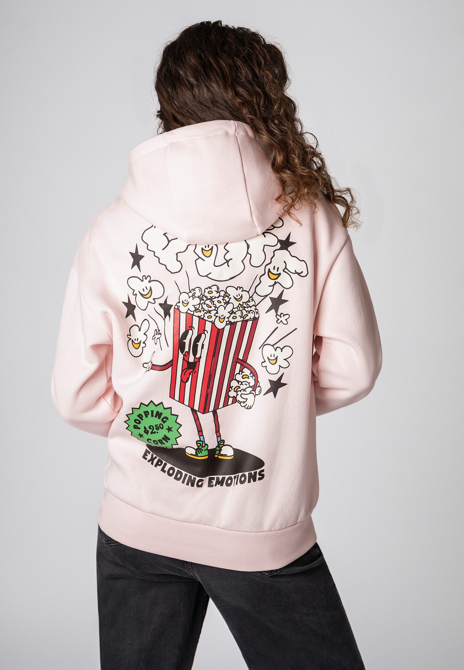 SUBLEVEL Kapuzenpullover Damen Hoodie Kapuzenpullover mit günstig online kaufen