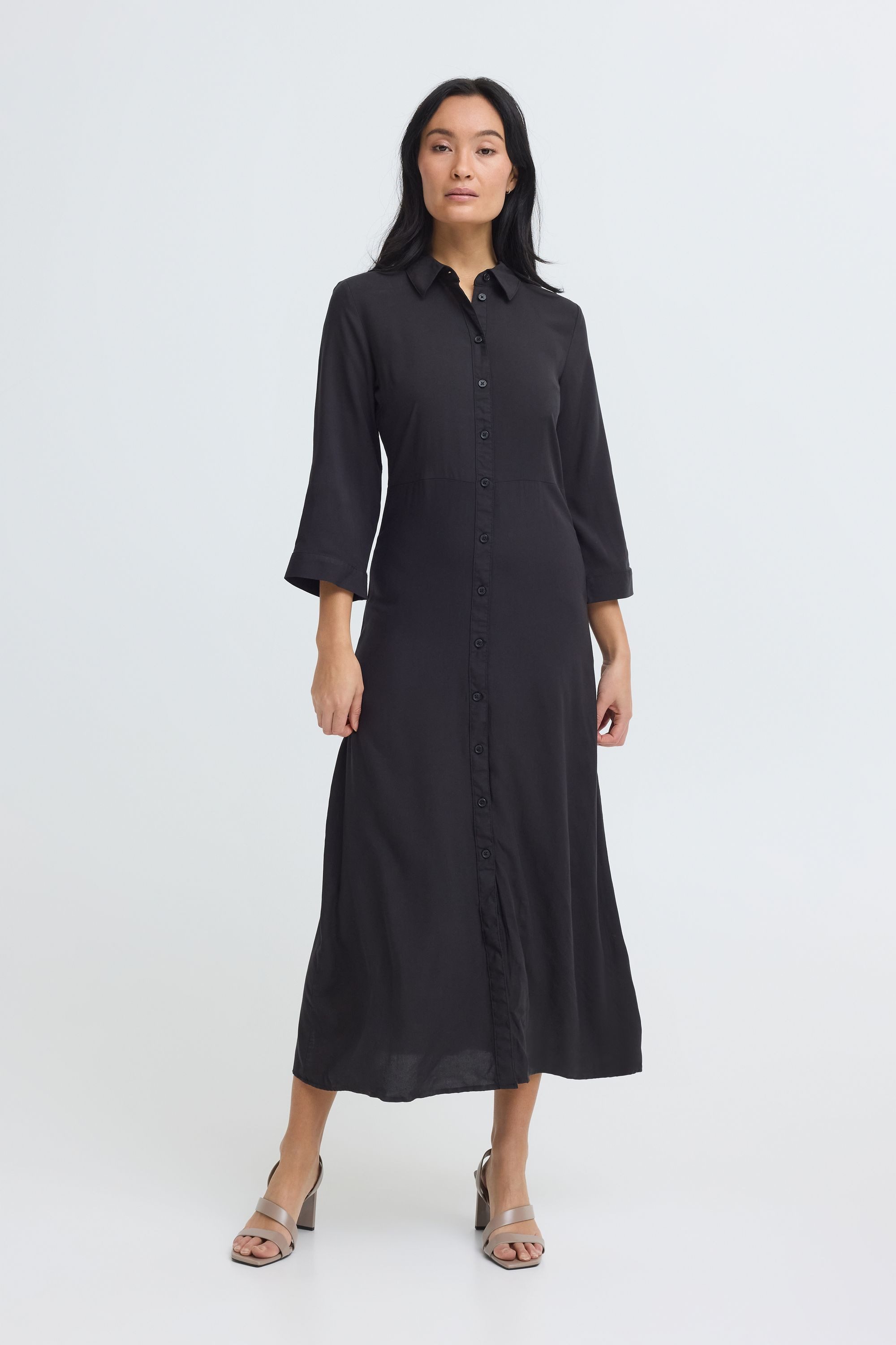 OXMO Midikleid OXNIlla A-Linie Midi Kleid