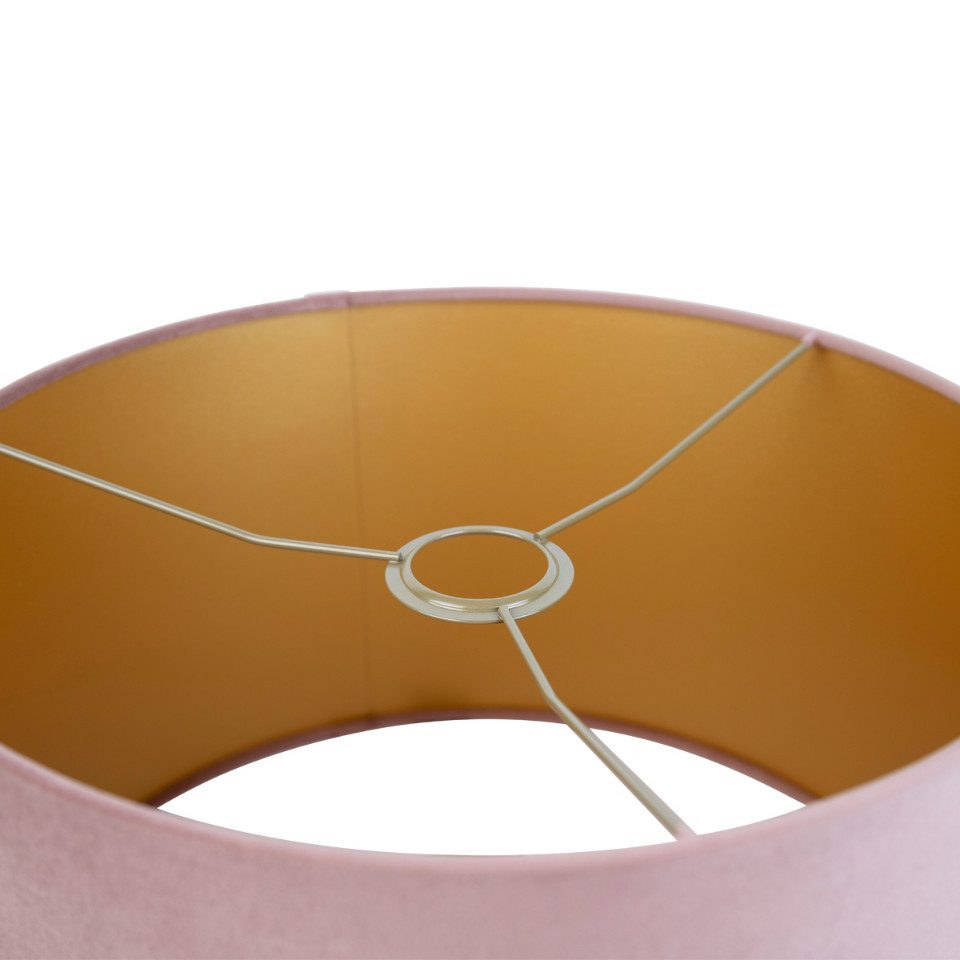 Qazqa Lampenschirm Cilinder velours