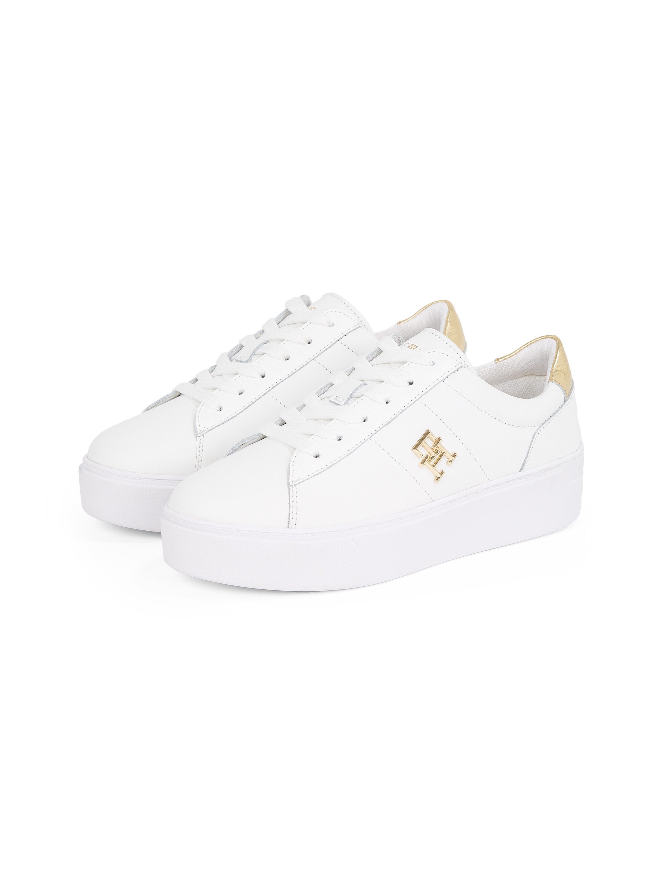 Tommy Hilfiger PLATFORM COURT SNEAKER METALLICS Plateausneaker, Freizeitsch günstig online kaufen