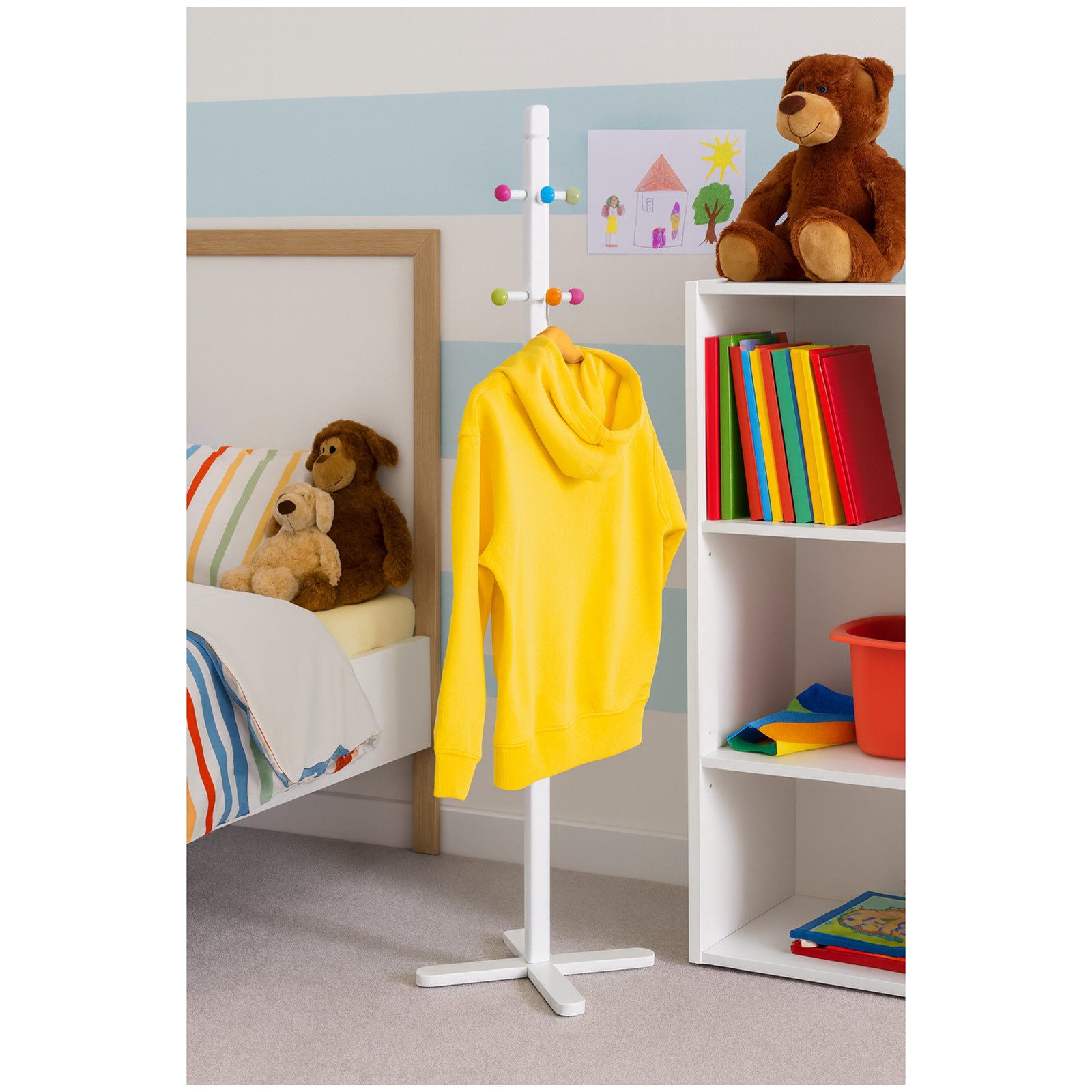 HTI-Living Kleiderständer Kleiderständer für Kinderzimmer, (Stück, 1 St., 1 Kleiderständer), Kindermöbel Kindergarderobe