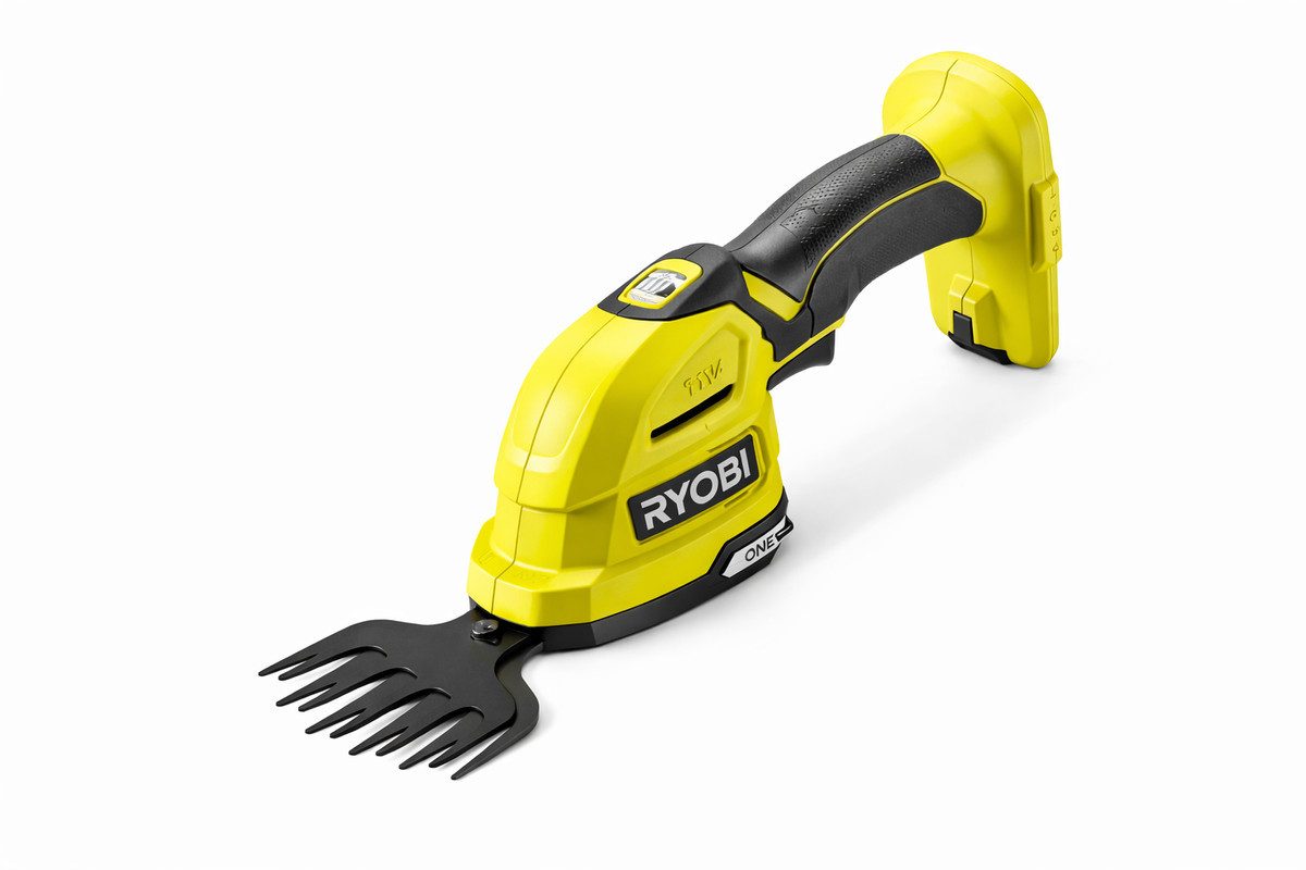 Ryobi Akku-Gras- und Strauchscherenset Ryobi RY18GSA-0 18V Akku Gras- und Strauchschere 2in1 ohne Akku