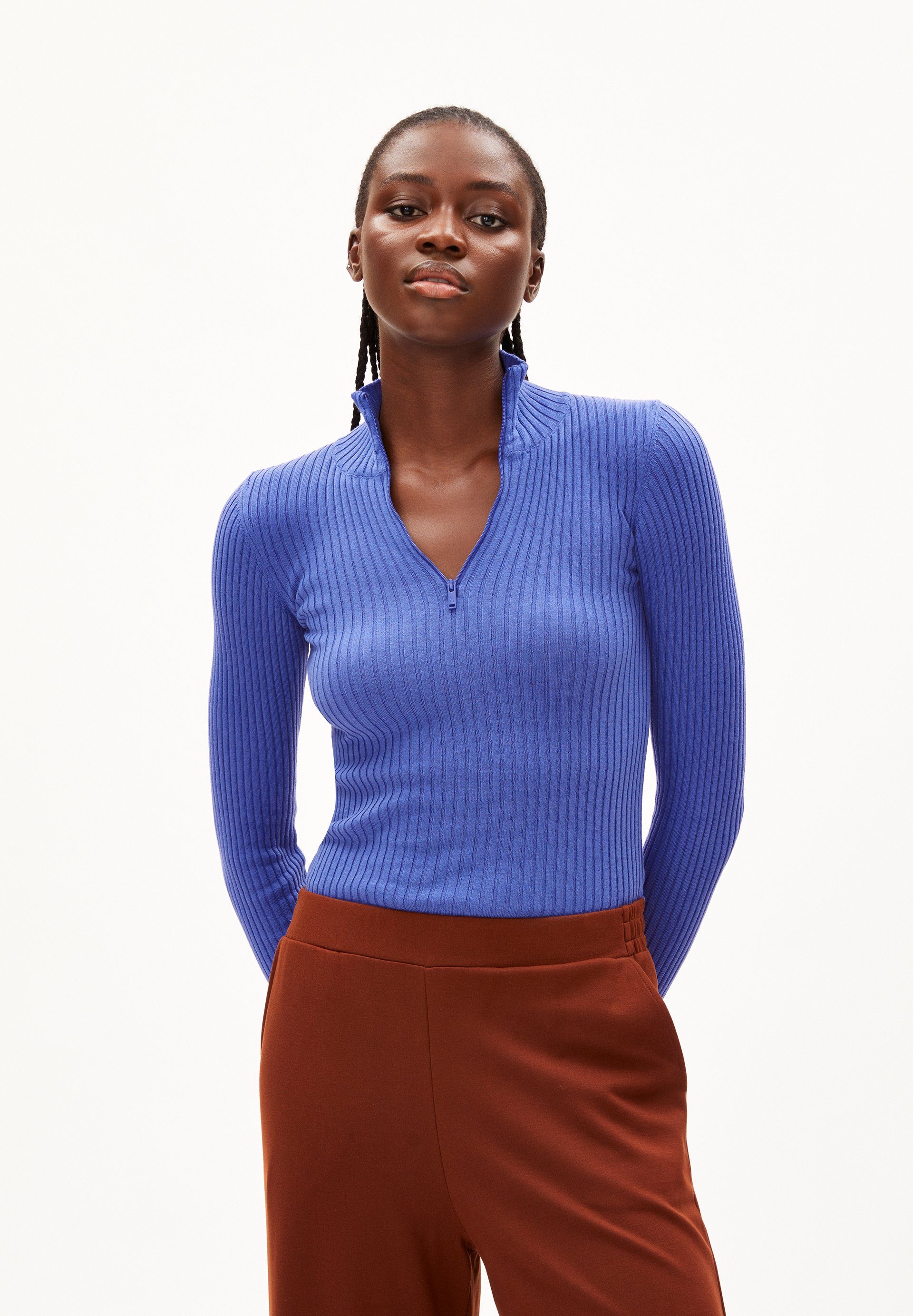 Armedangels Rollkragenshirt ALAALE TROYER günstig online kaufen