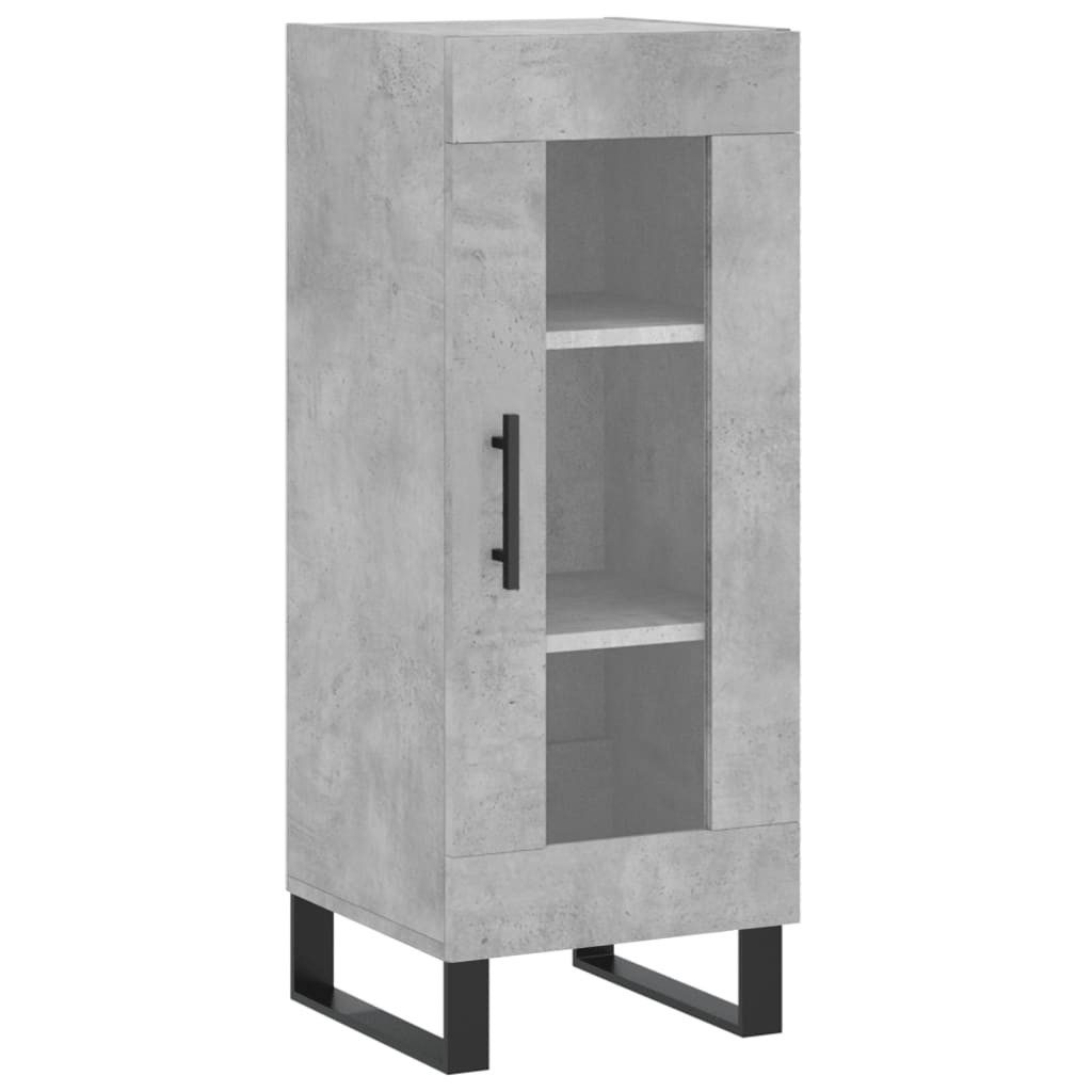 vidaXL Sideboard Sideboard Betongrau 34,5x34x90 cm günstig online kaufen