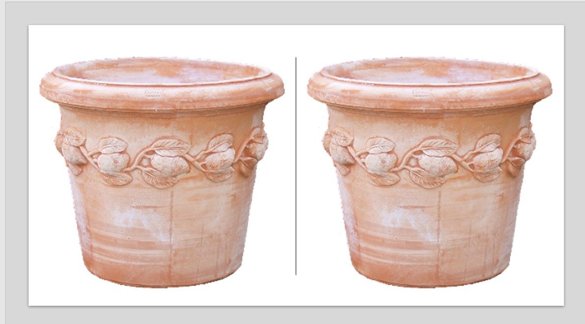 Pflanzkübel 2 X Siena Limoni 80 cm