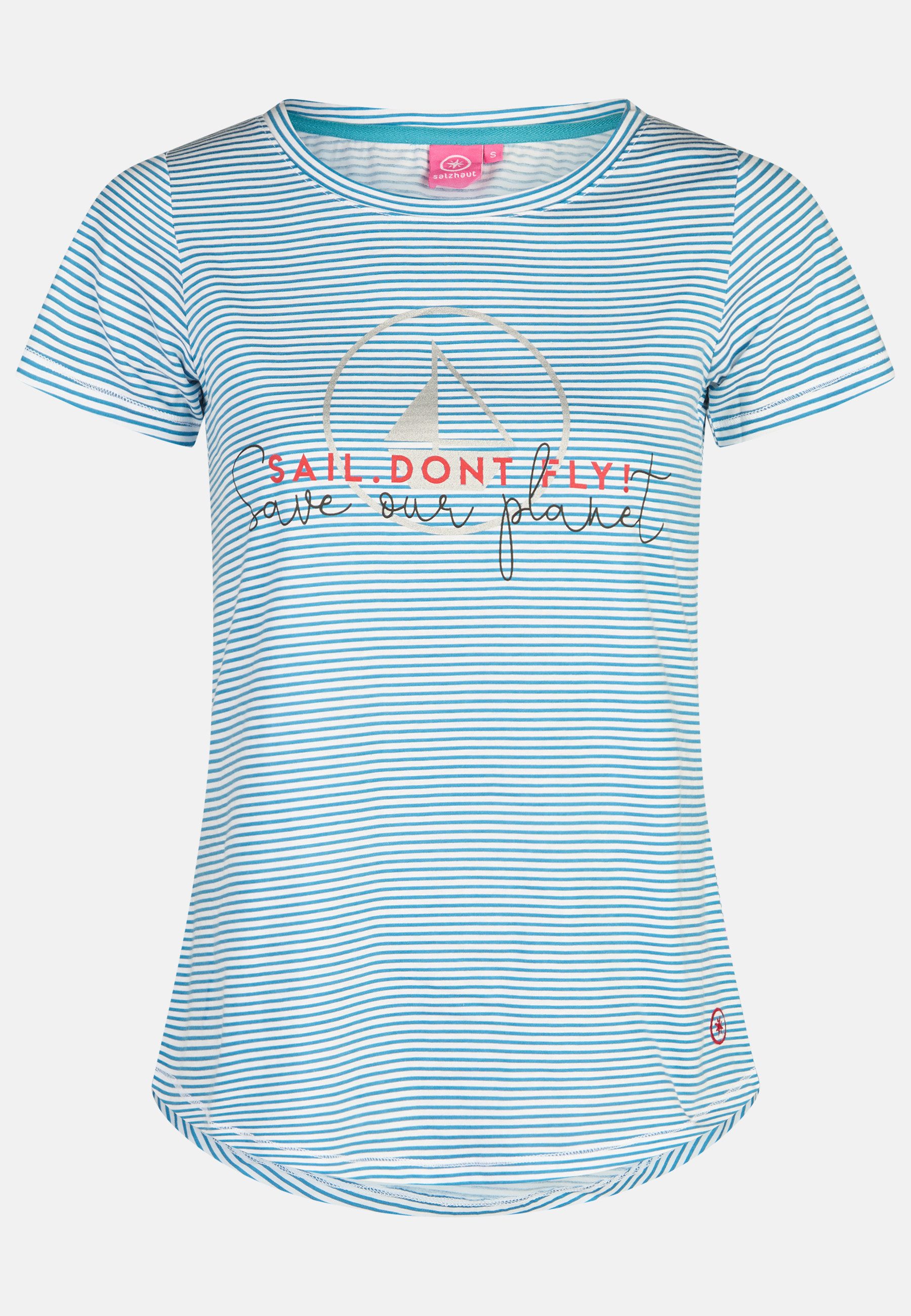 salzhaut T-Shirt Gudrun Ringel Damen normale Passform Endlich wieder Sommer günstig online kaufen