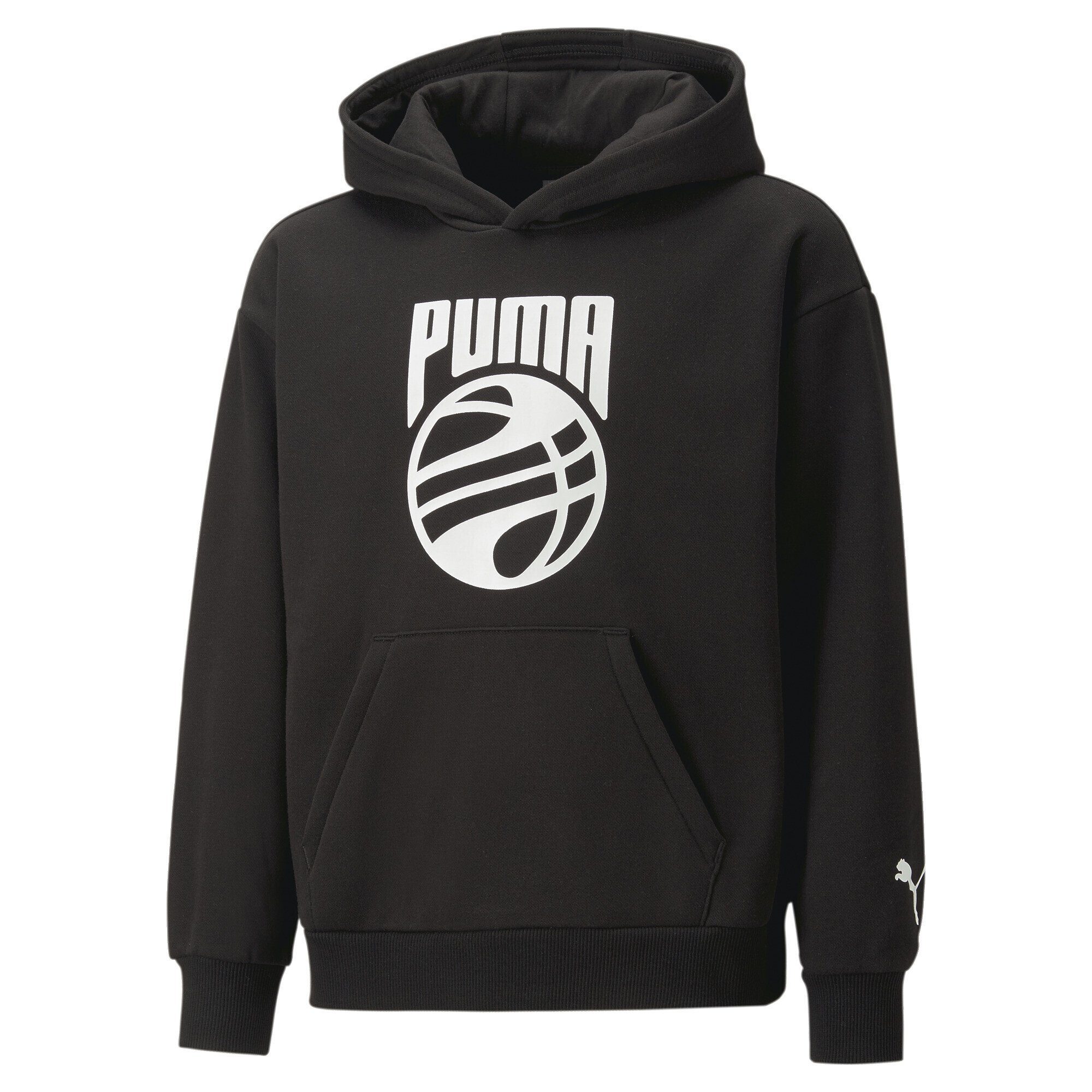 PUMA Sweatshirt Posterize Basketball Hoodie Jugendliche Black