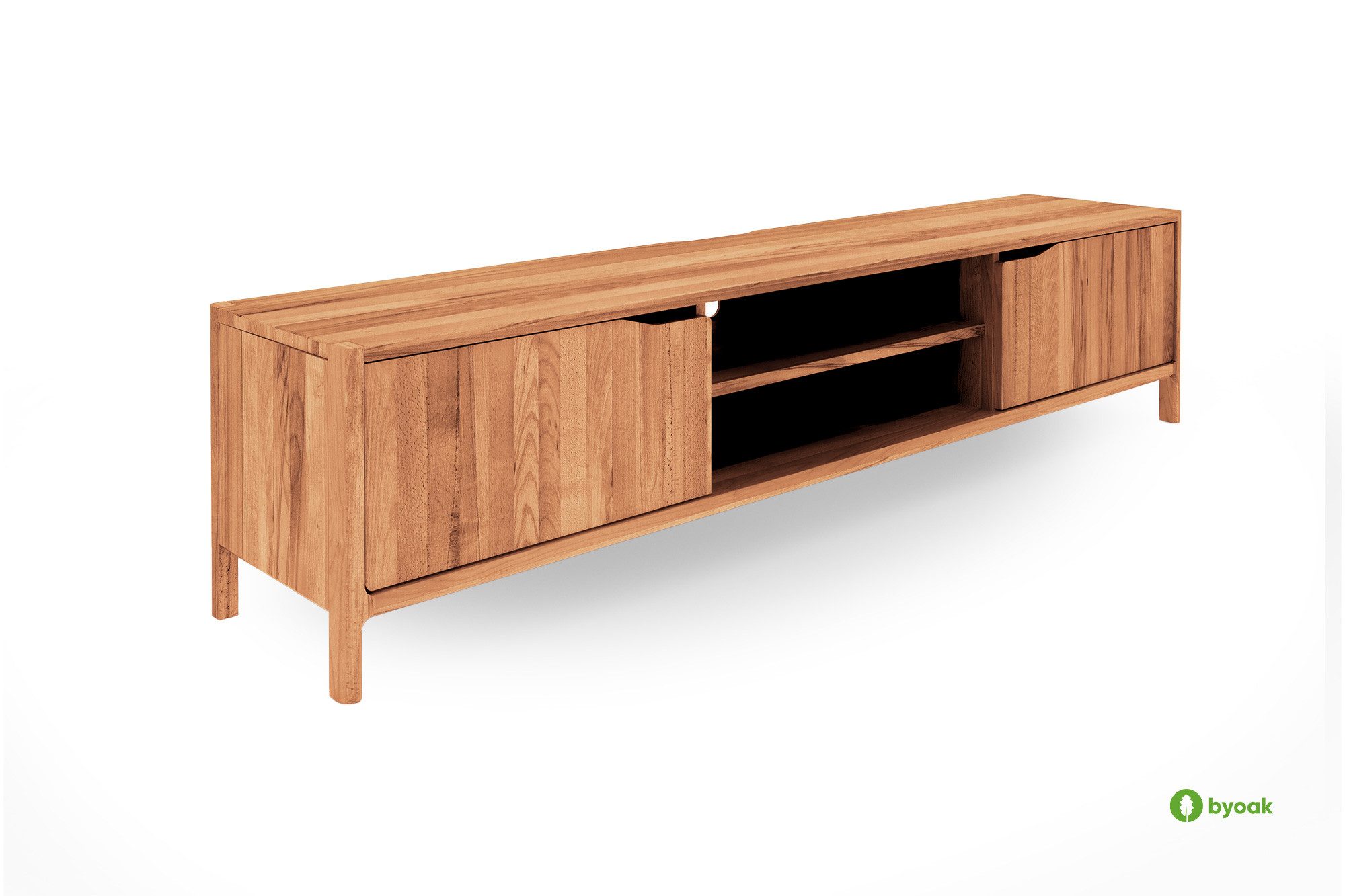 byoak TV-Schrank TWIG aus Massivholz Naturgeölt